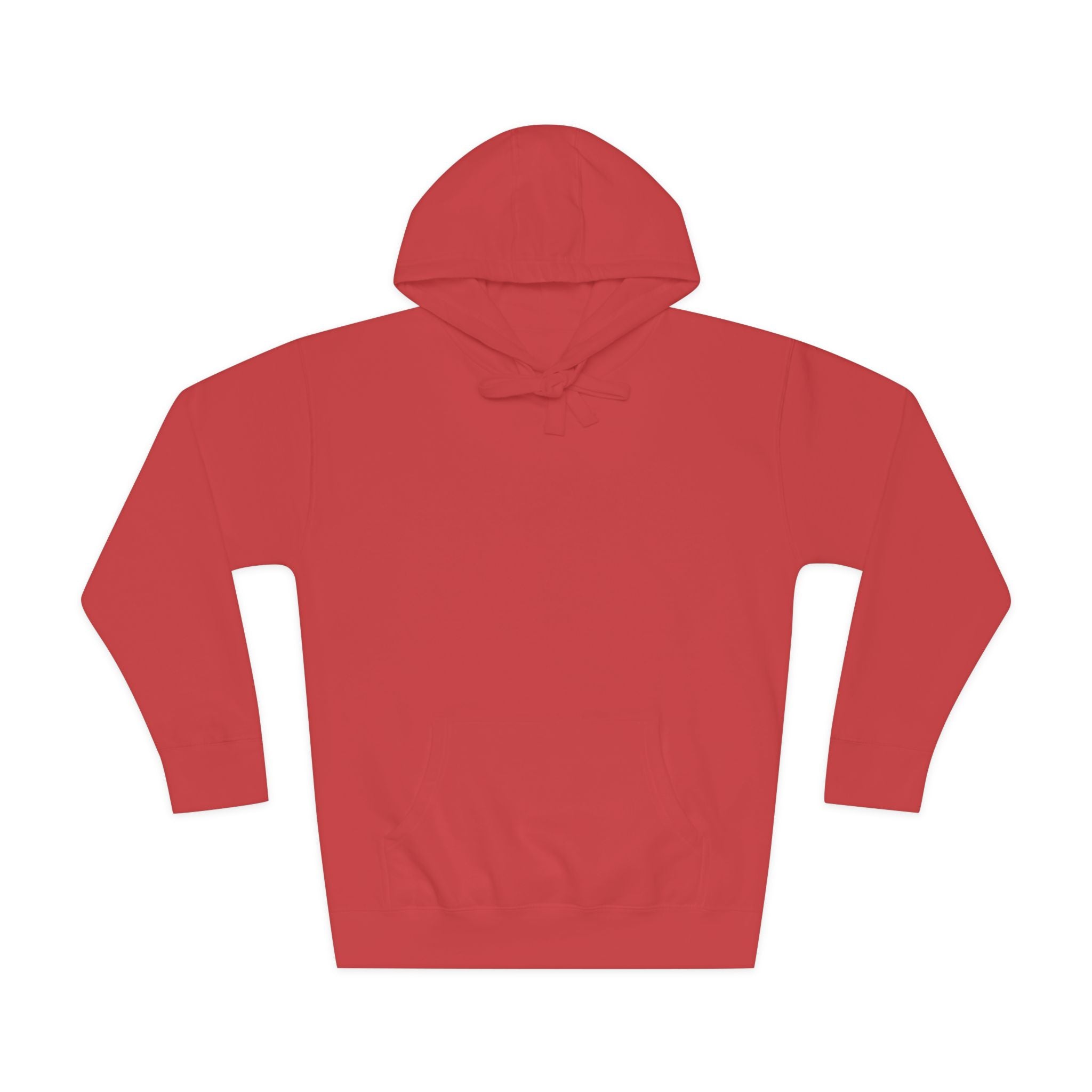 White Fleece Hoodie – Minimal Classic Pullover Hooded Sweatshirt