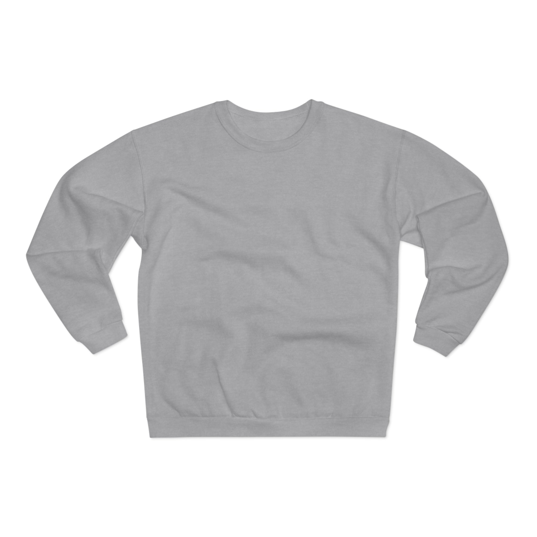 Classic White Crewneck Sweatshirt — Minimal Everyday Pullover