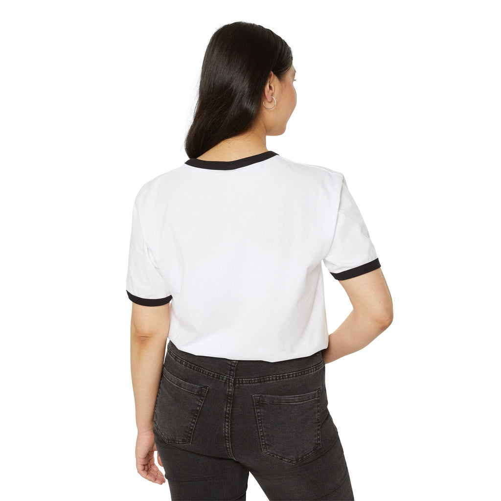 Classic Ringer T-Shirt — Retro Contrast Collar & Sleeve Tee