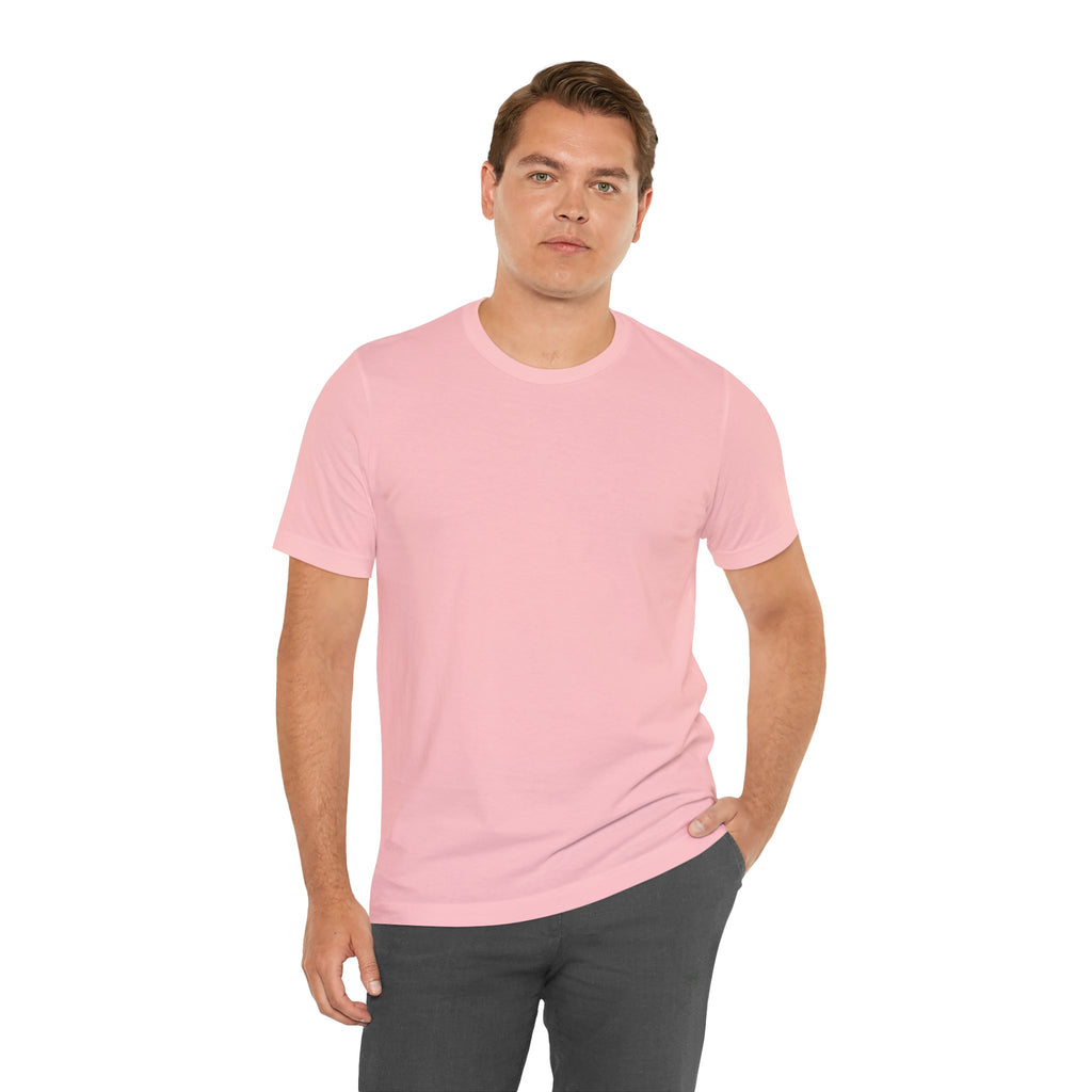 White Short Sleeve Tee — Minimal Classic Crewneck T-Shirt