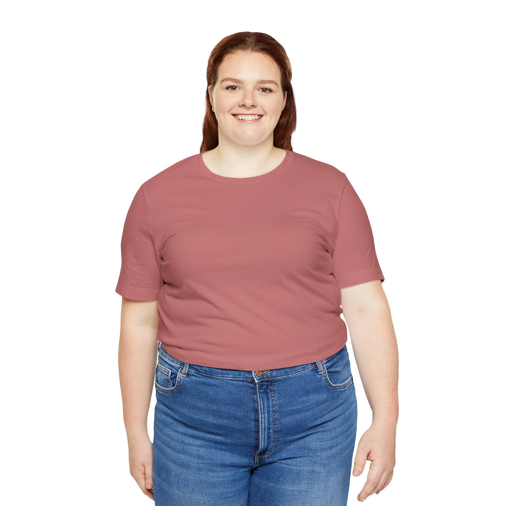 White Short Sleeve Tee — Minimal Classic Crewneck T-Shirt
