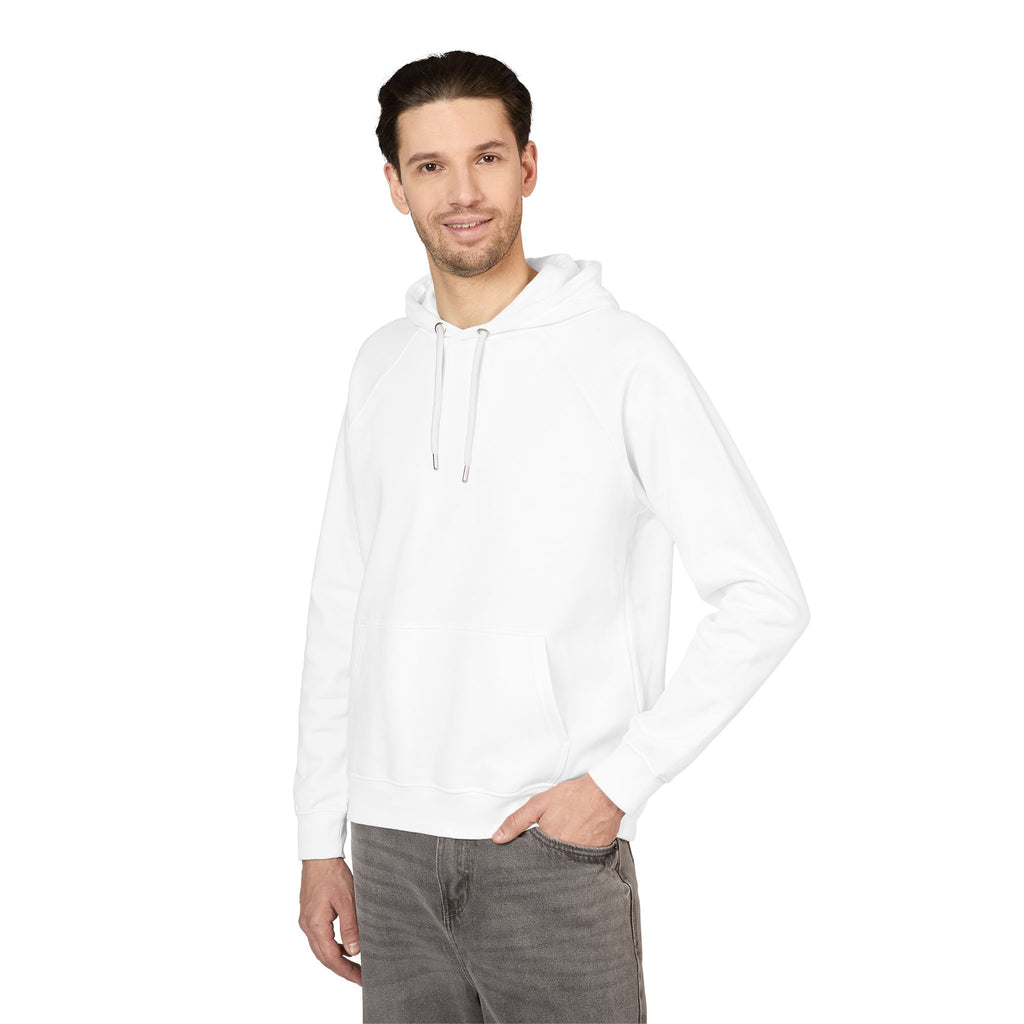 Eco Raglan Hoodie — Embroidered Sustainable Pullover
