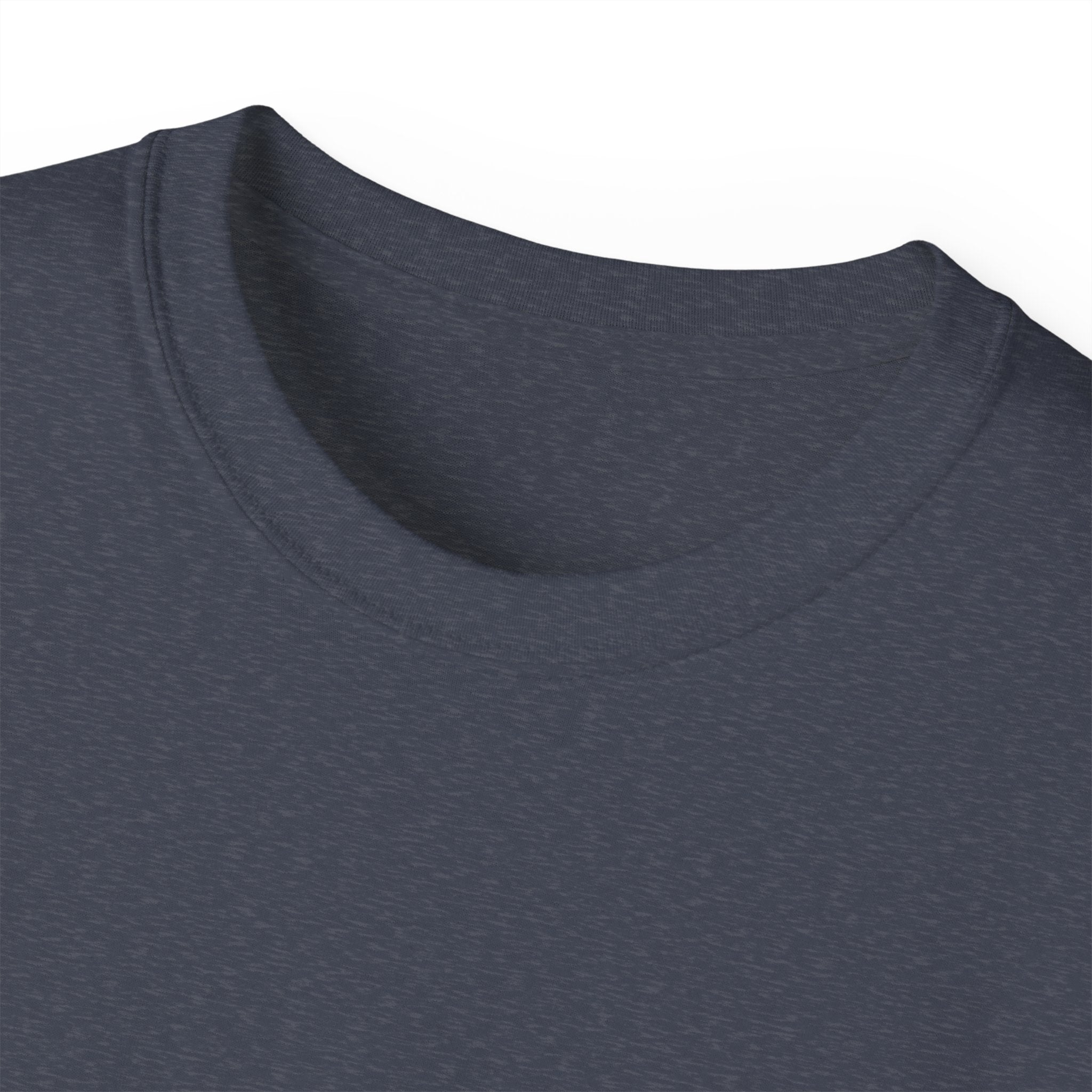 Classic White Cotton Tee - Plain Crewneck Shirt