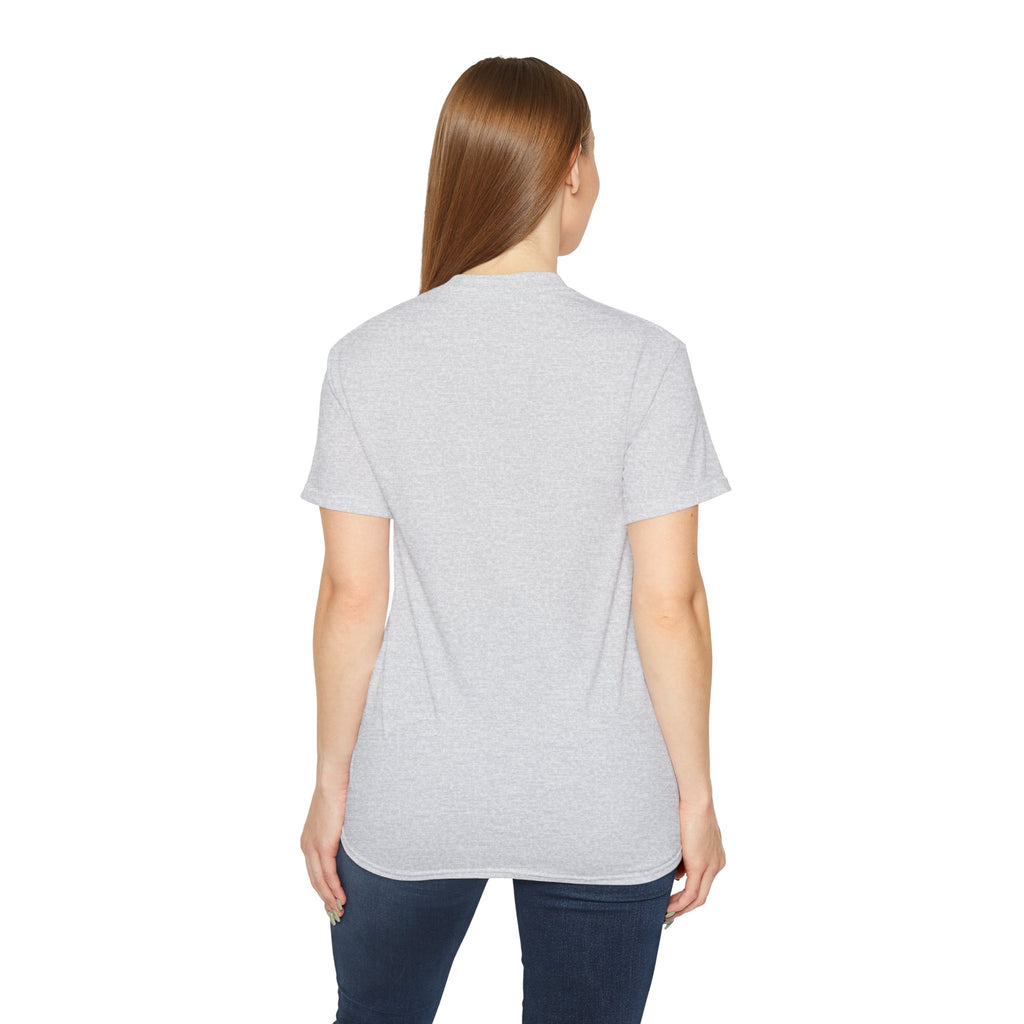 Classic White Cotton Tee - Plain Crewneck Shirt