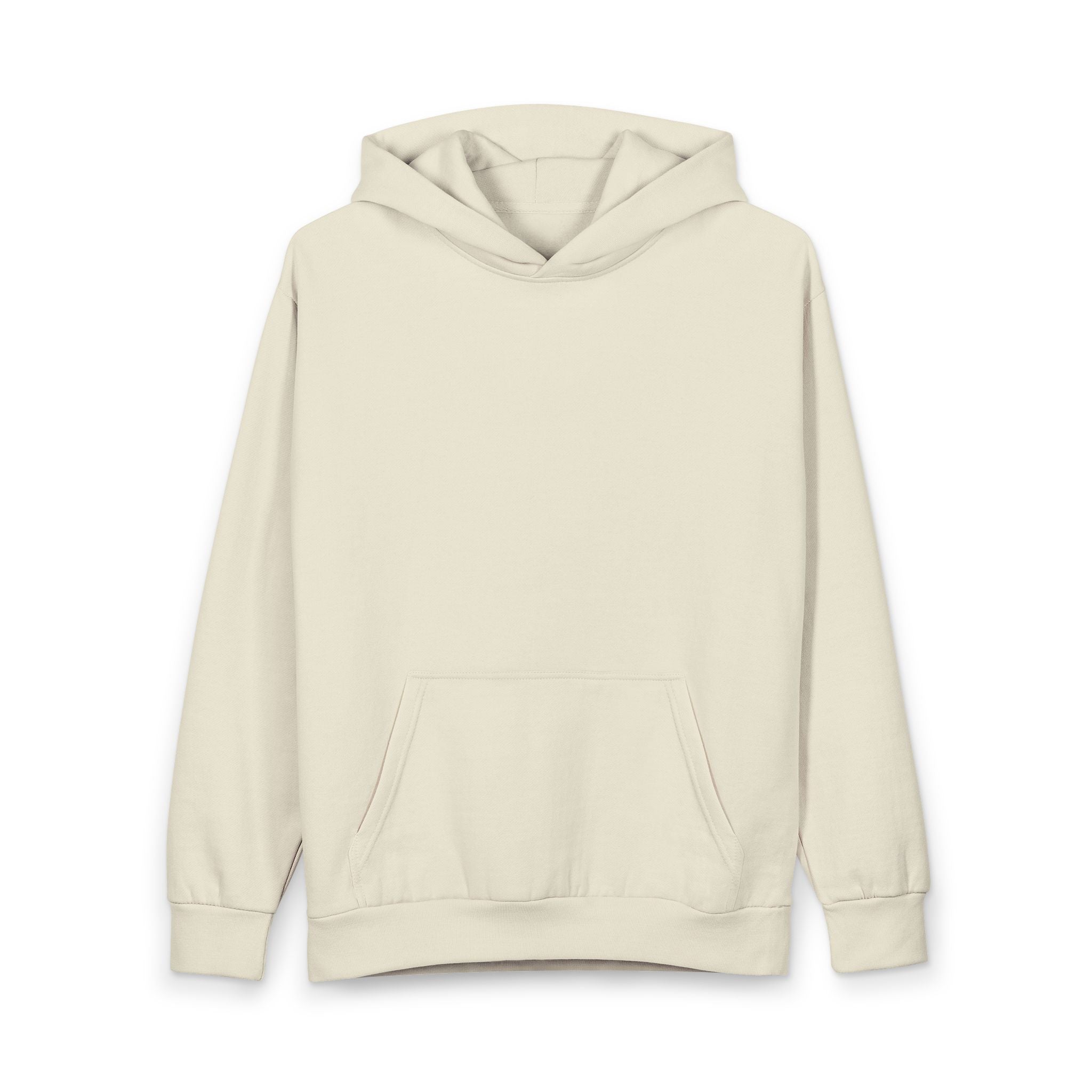 Classic White Pullover Hoodie — Minimal Urban Streetwear