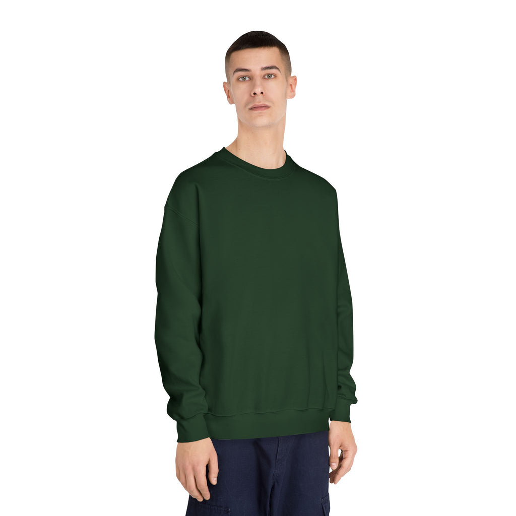 Classic White Crewneck Sweatshirt