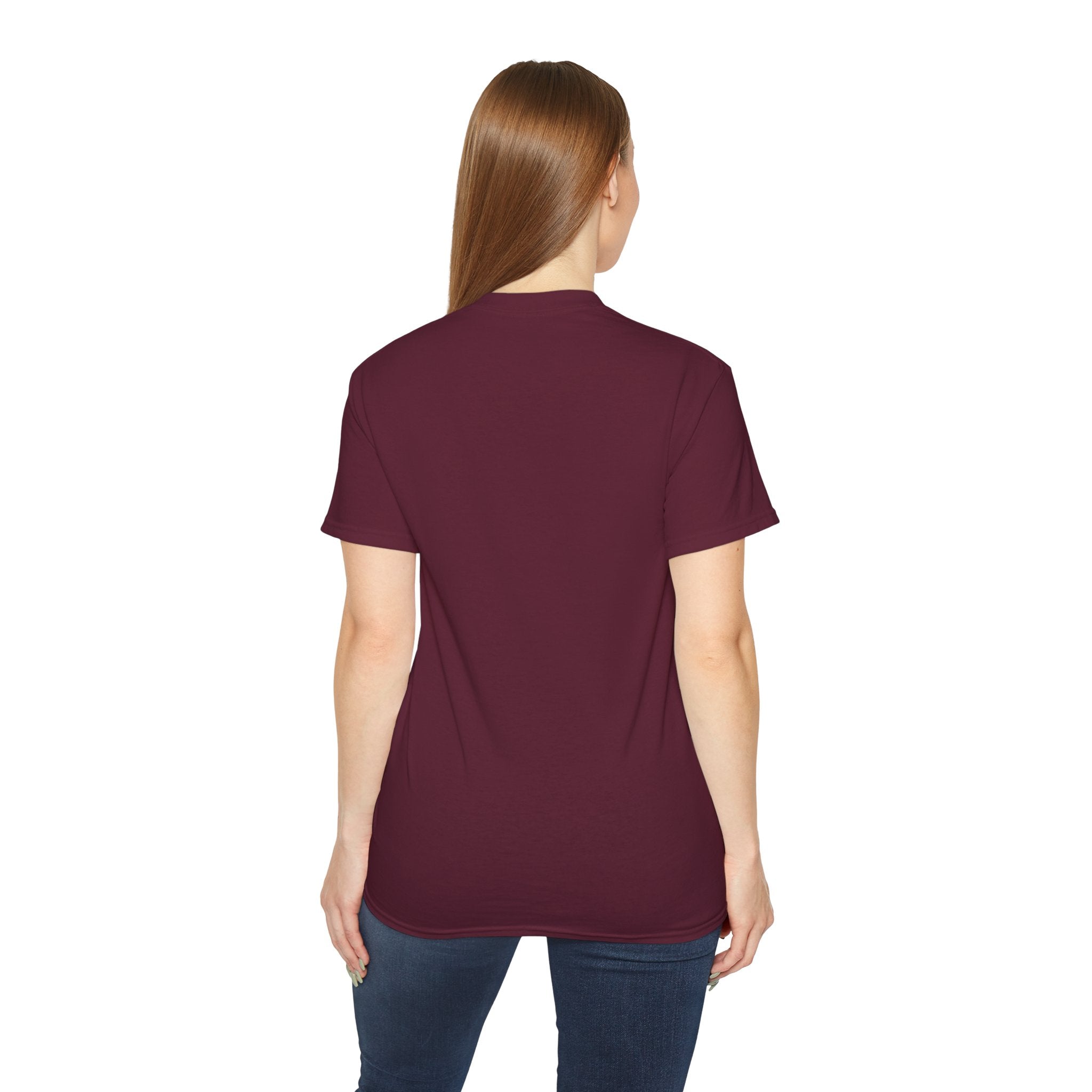 Classic White Cotton Tee - Plain Crewneck Shirt