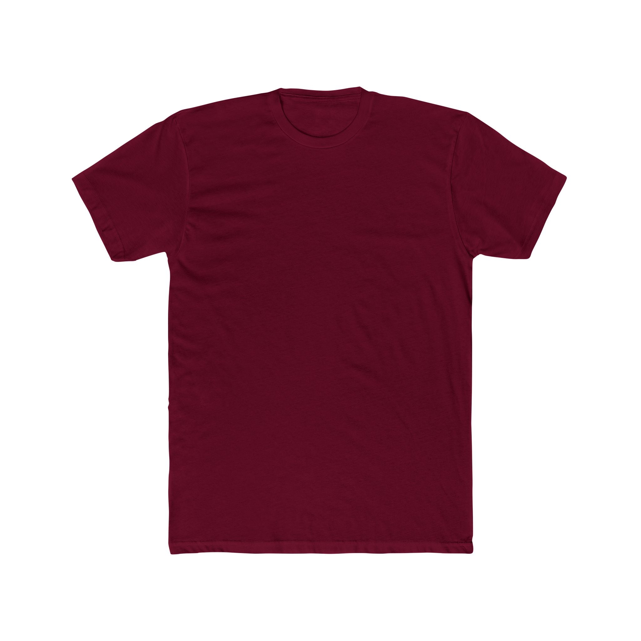 Blank White Tee — Unisex Cotton Crew Shirt