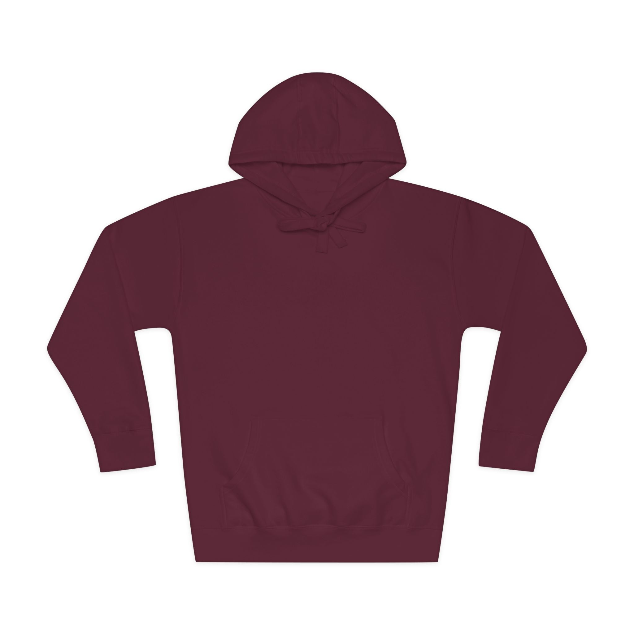 White Fleece Hoodie – Minimal Classic Pullover Hooded Sweatshirt