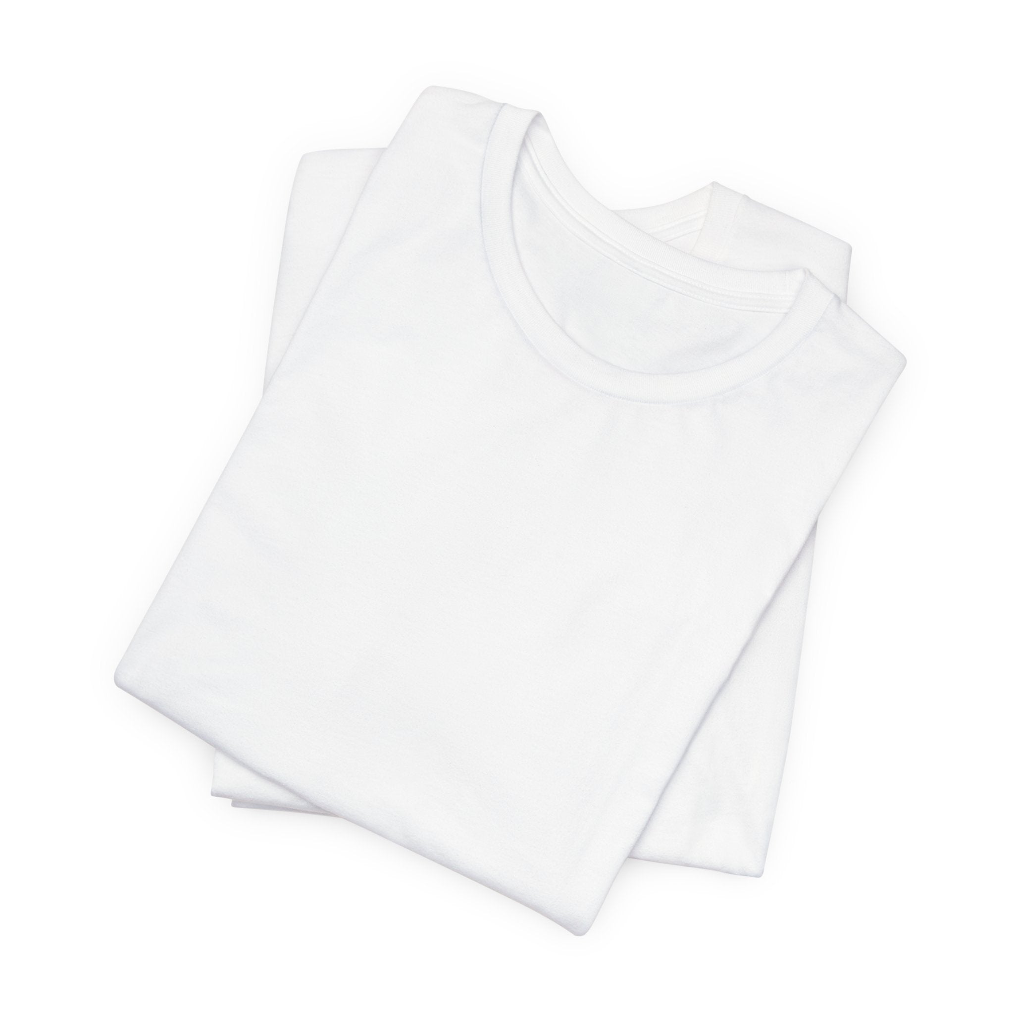 White Short Sleeve Tee — Minimal Classic Crewneck T-Shirt