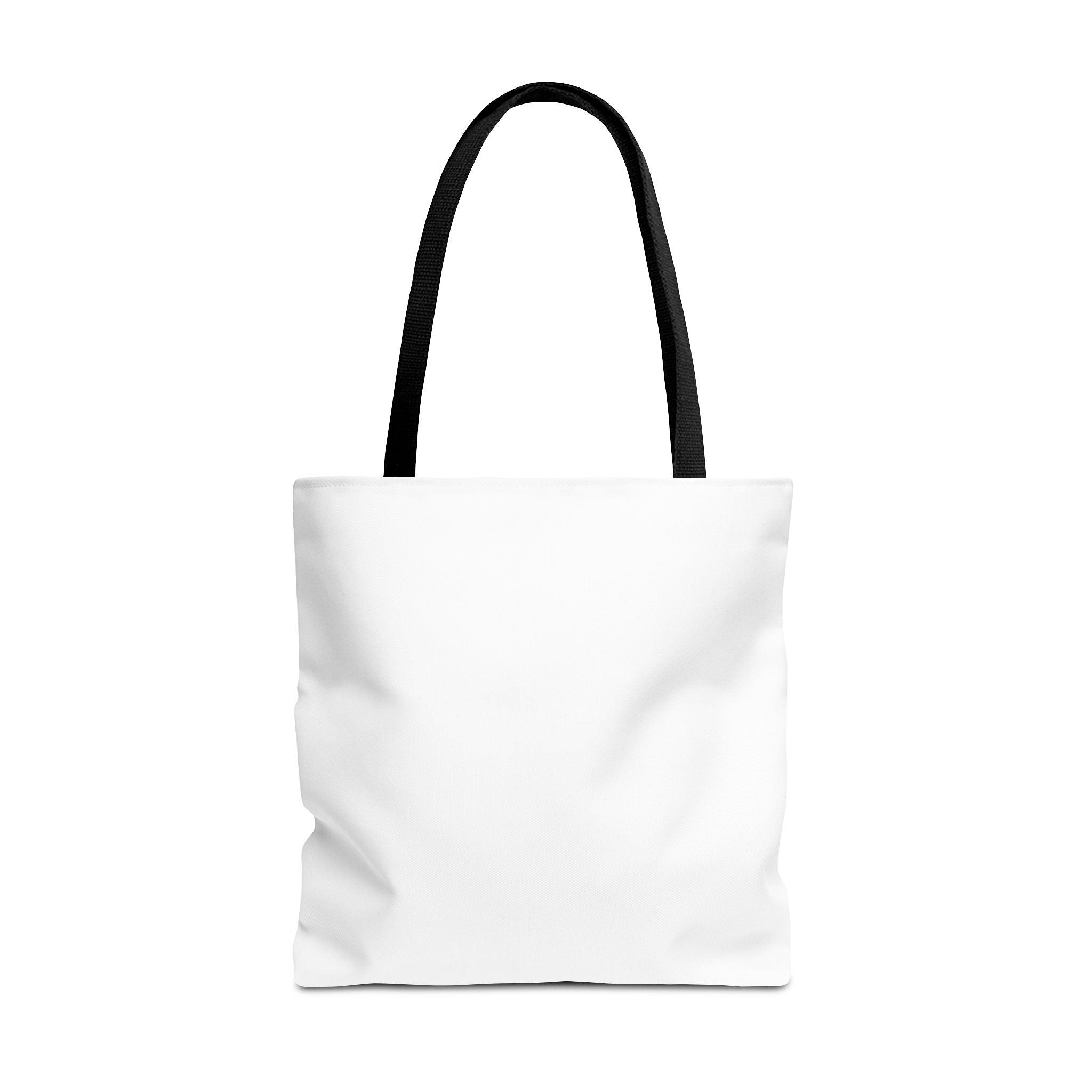 Custom All-Over Print Tote Bag — Blank White Canvas Shoulder Tote
