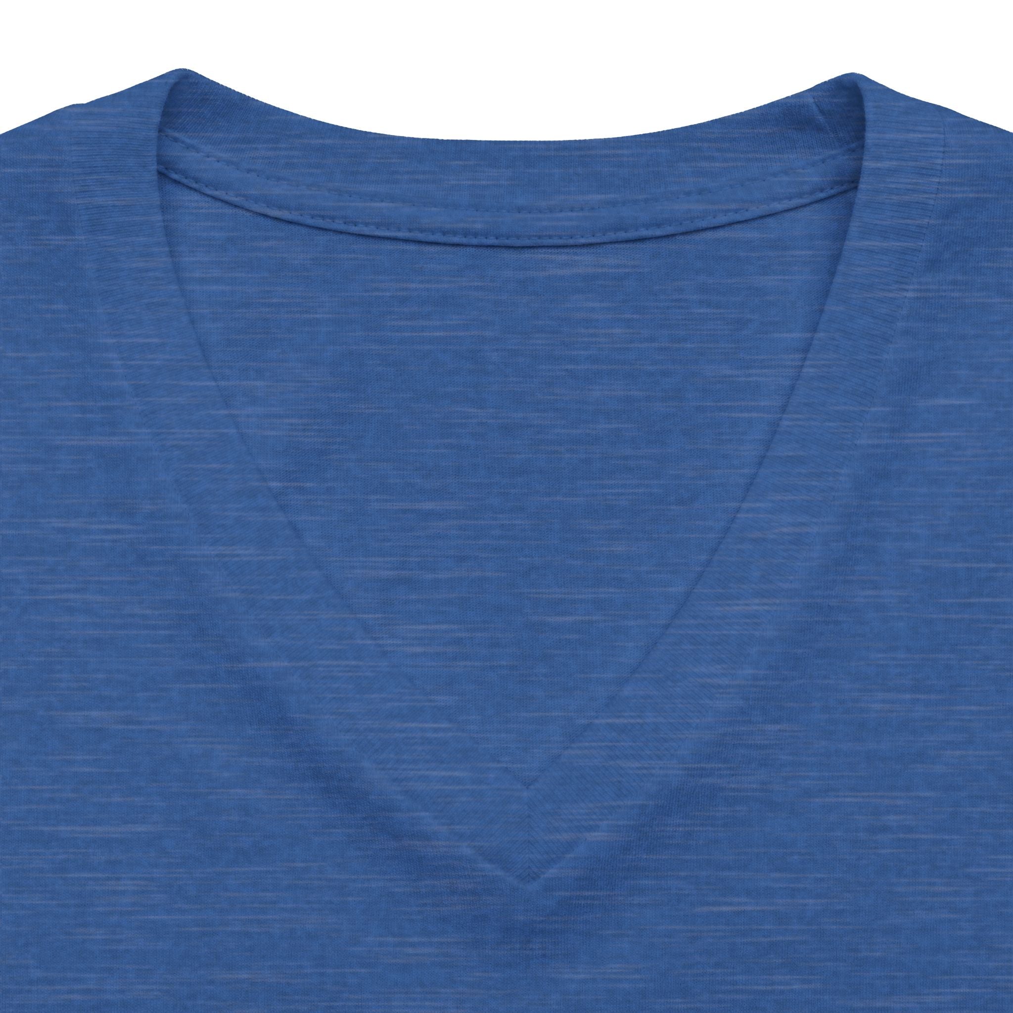 Women's Relaxed Heather CVC V-Neck Tee