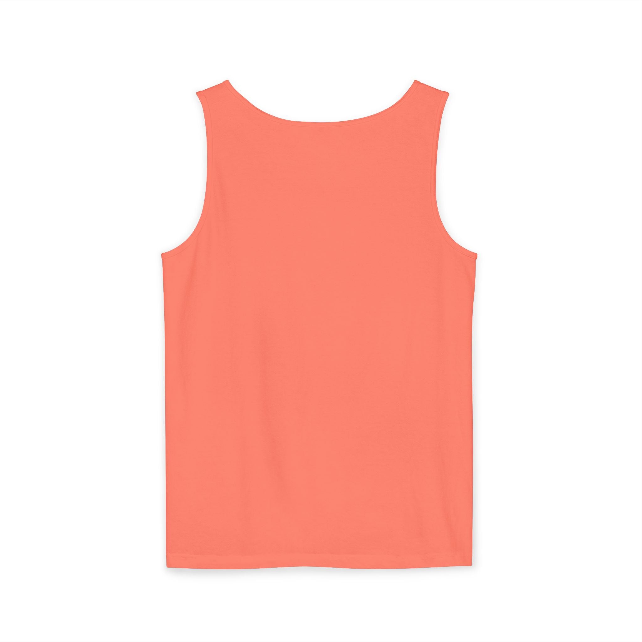 Plain White Tank Top — Lightweight Unisex Garment-Dyed Sleeveless Tee