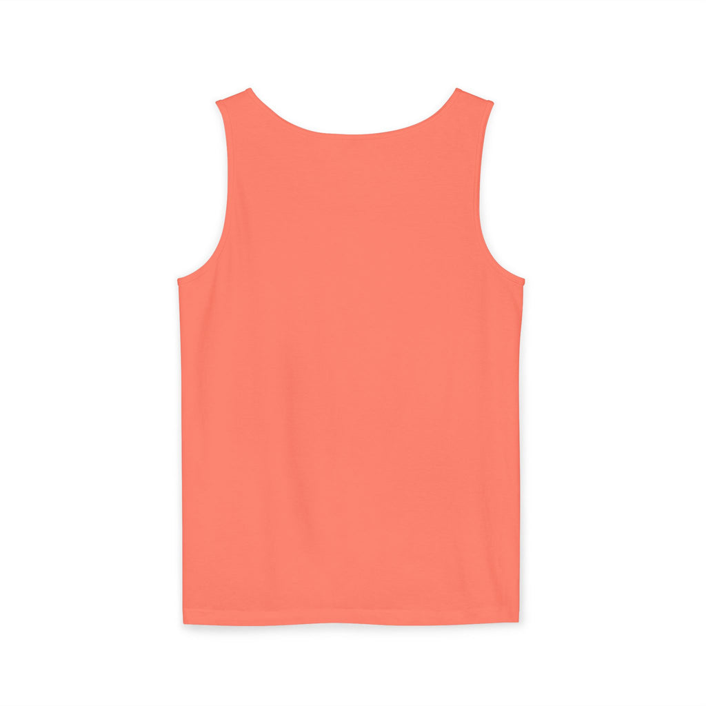 Classic White Tank Top — Everyday Garment-Dyed Casual Tank