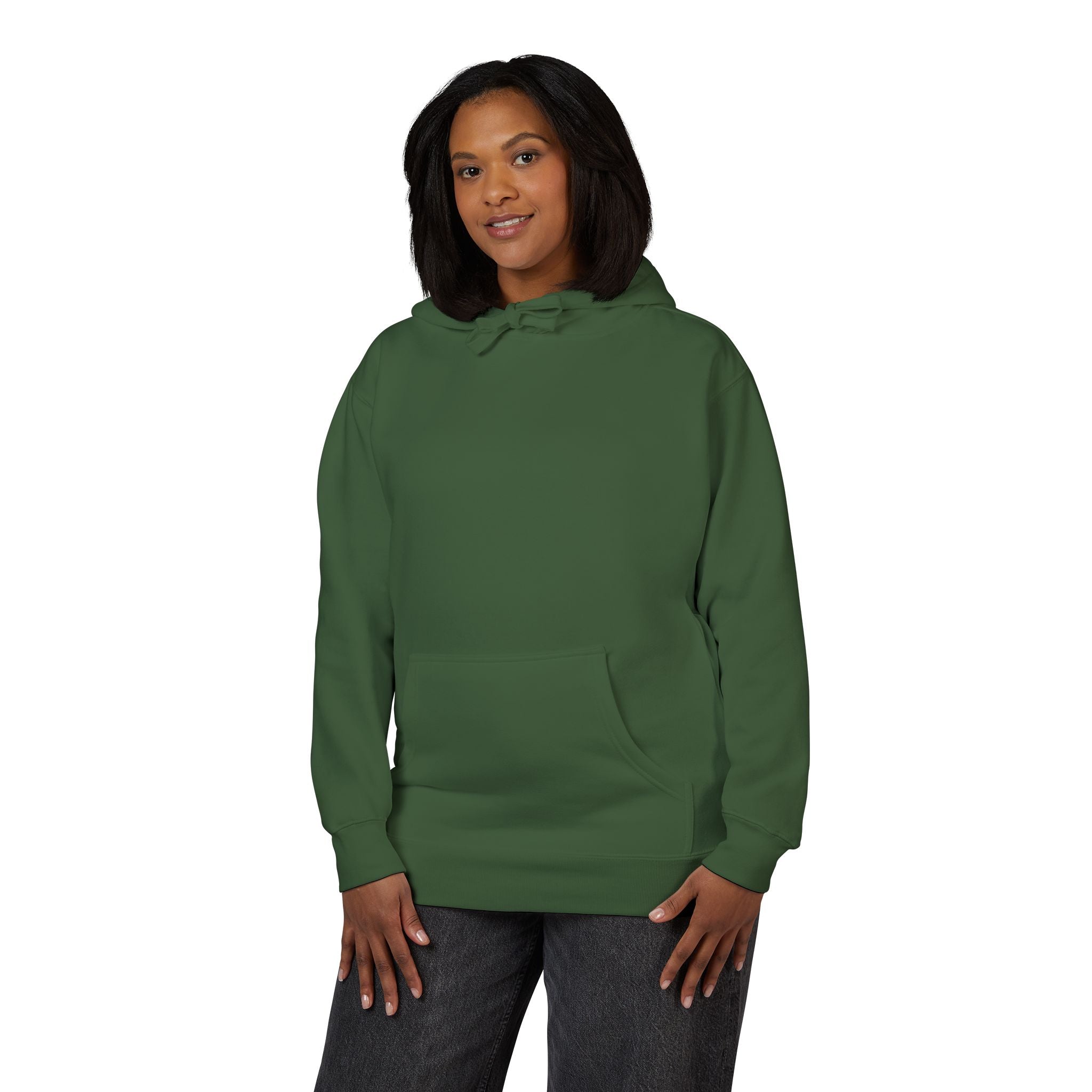 White Fleece Hoodie – Minimal Classic Pullover Hooded Sweatshirt