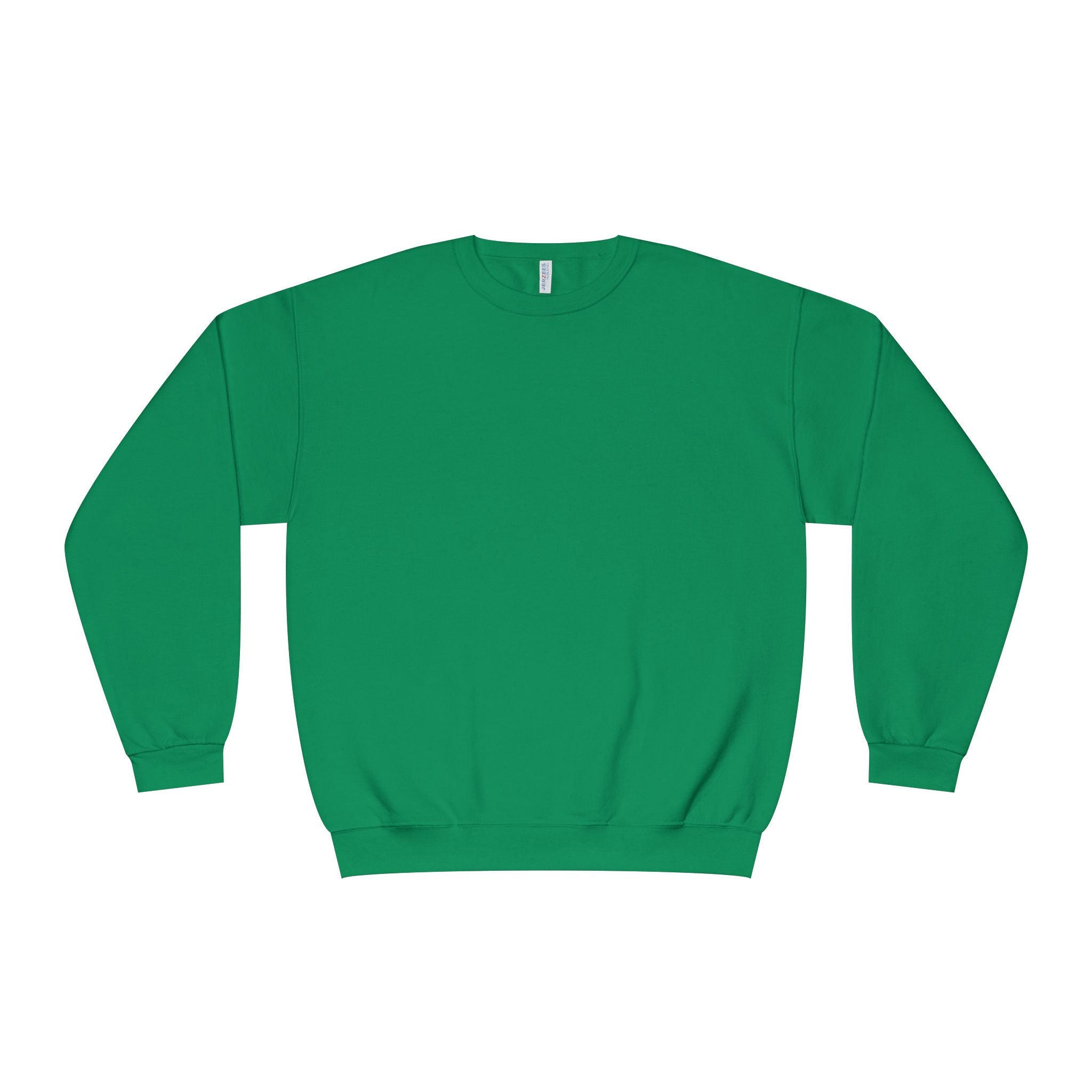 Classic White Crewneck Sweatshirt — Unisex Pullover