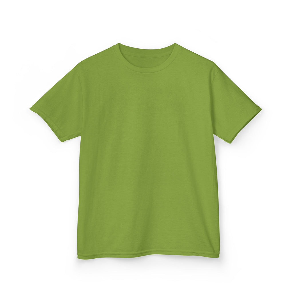Kids T-Shirt — Plain White Heavy Cotton Tee for Boys & Girls