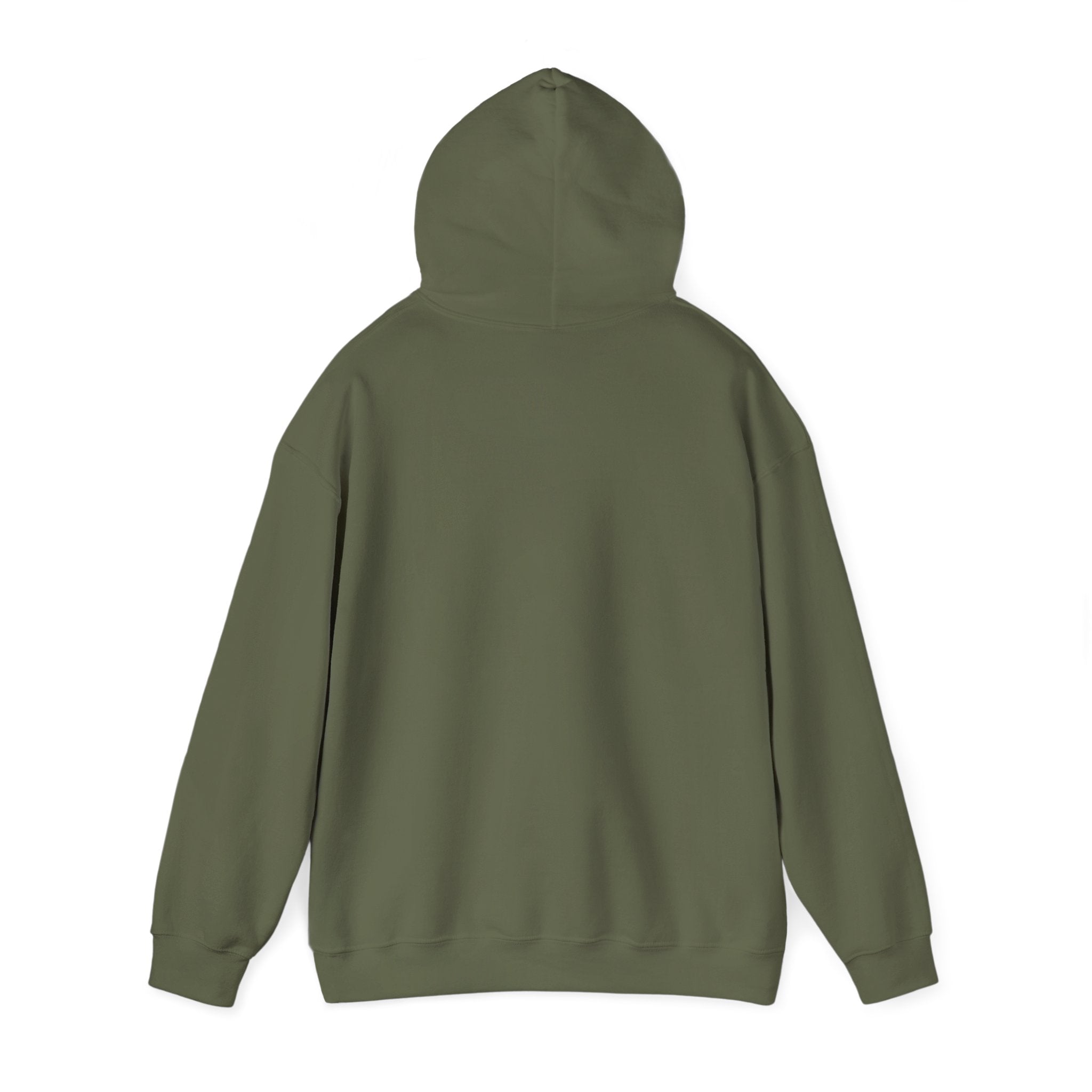 White Hoodie — Classic Unbranded Heavy Blend Hooded Sweatshirt