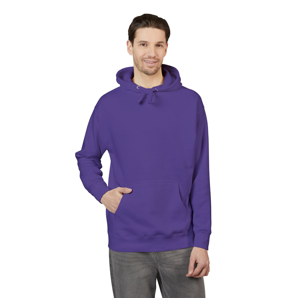 White Fleece Hoodie – Minimal Classic Pullover Hooded Sweatshirt