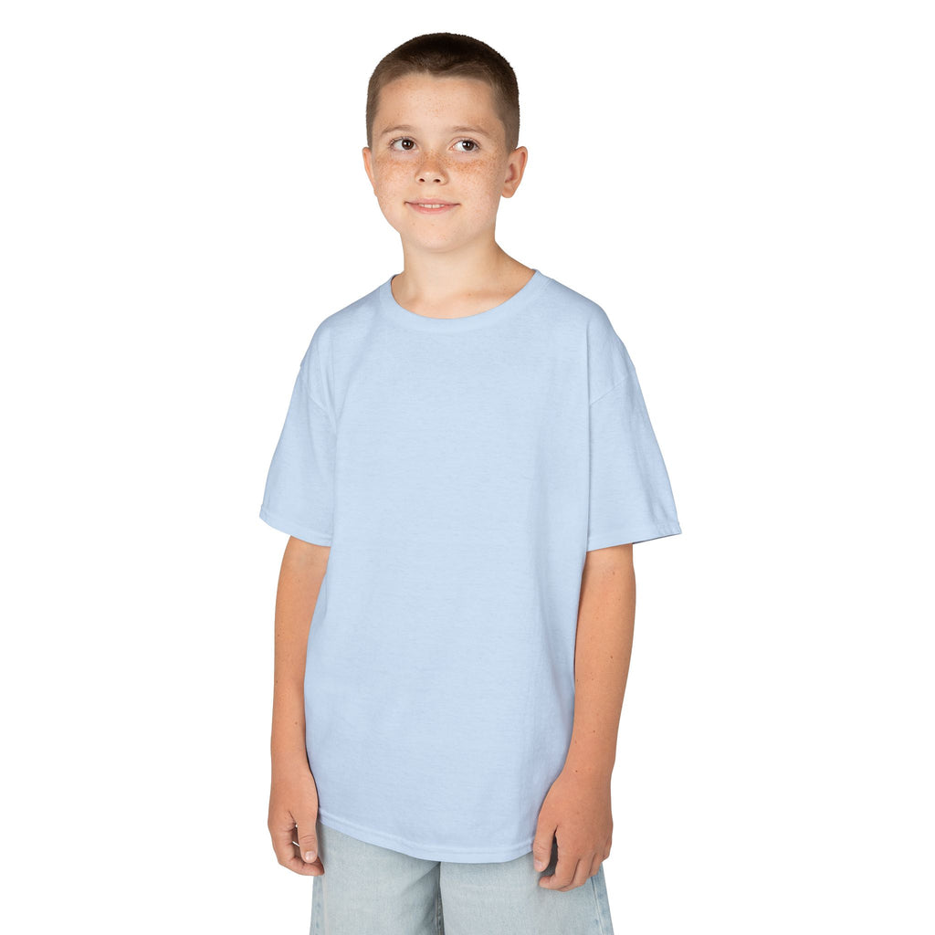 Kids T-Shirt — Plain White Heavy Cotton Tee for Boys & Girls