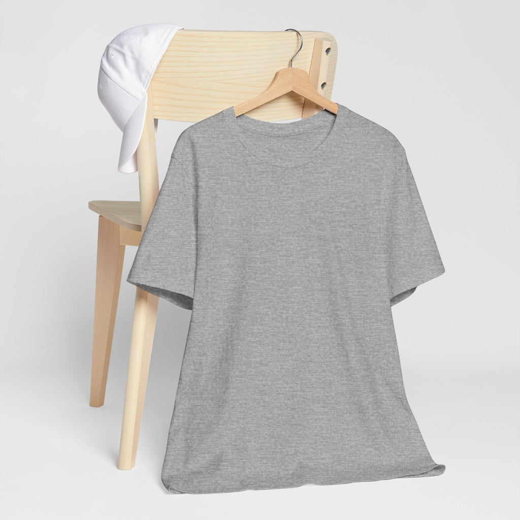 White Short Sleeve Tee — Minimal Classic Crewneck T-Shirt