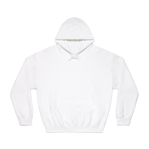 Blank White Hooded Sweatshirt