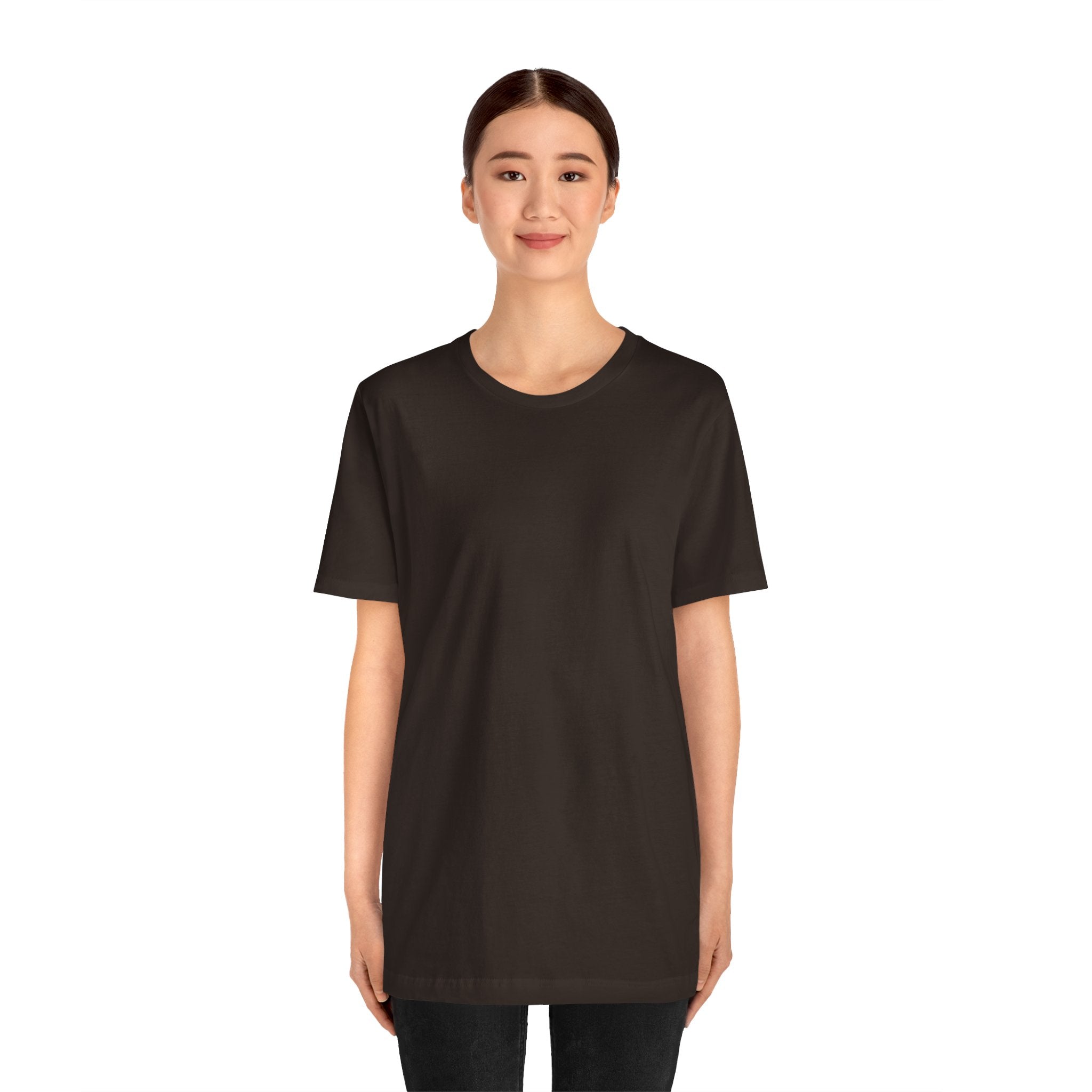 White Short Sleeve Tee — Minimal Classic Crewneck T-Shirt