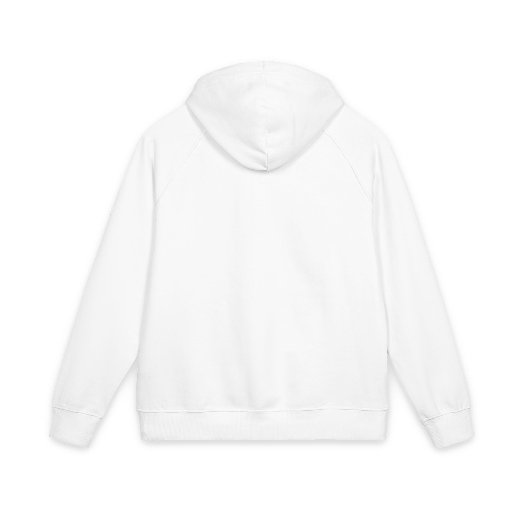 Eco Raglan Hoodie — Embroidered Sustainable Pullover