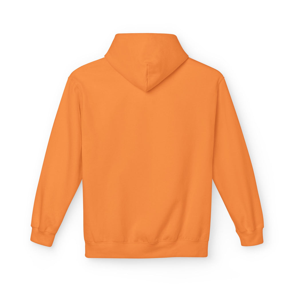 Classic White Fleece Hoodie – Soft Midweight Pullover