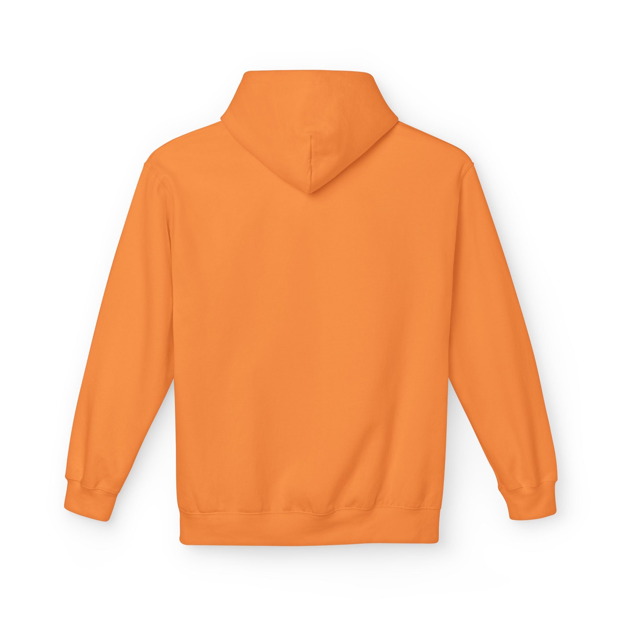 Classic White Fleece Hoodie – Soft Midweight Pullover