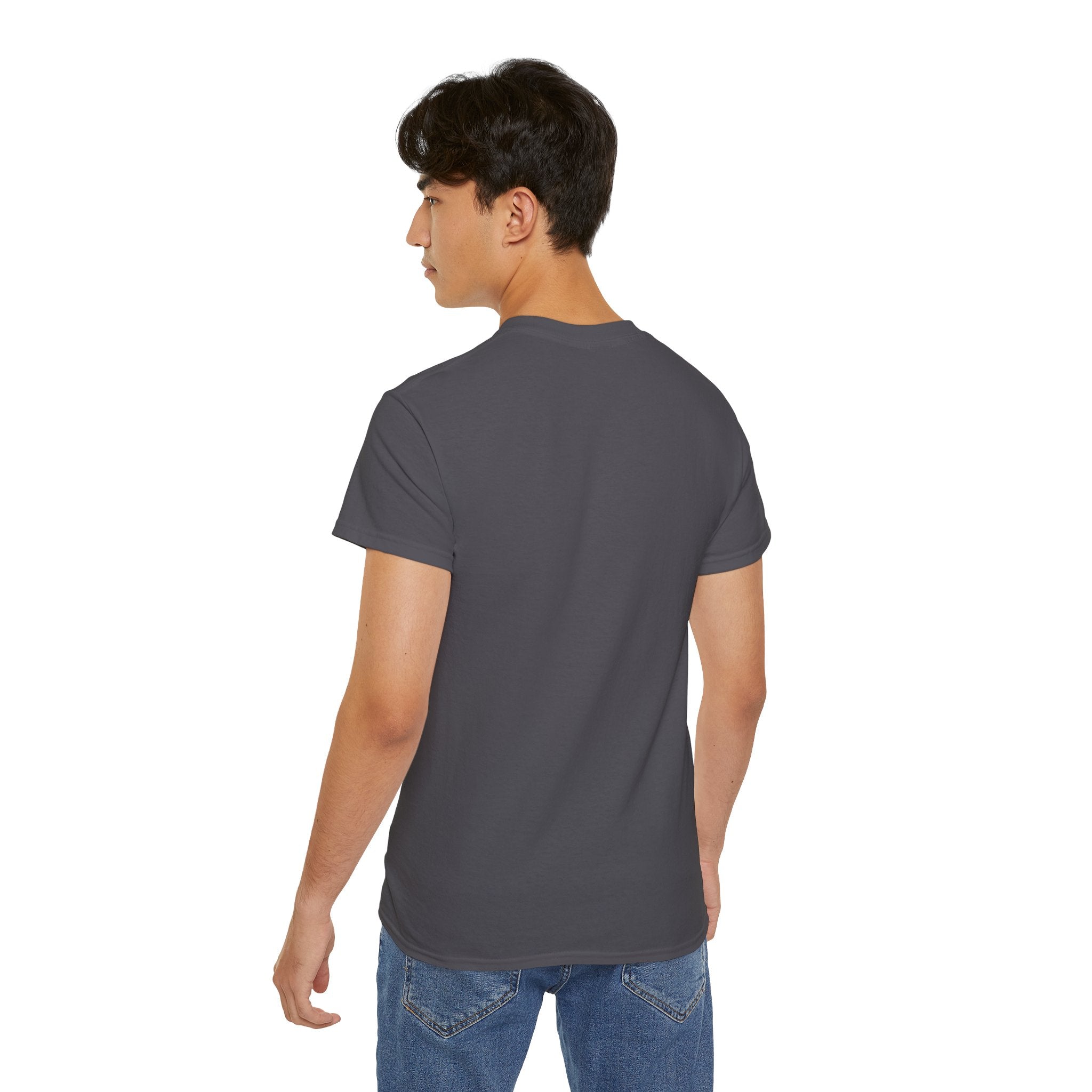 Classic White Cotton Tee - Plain Crewneck Shirt