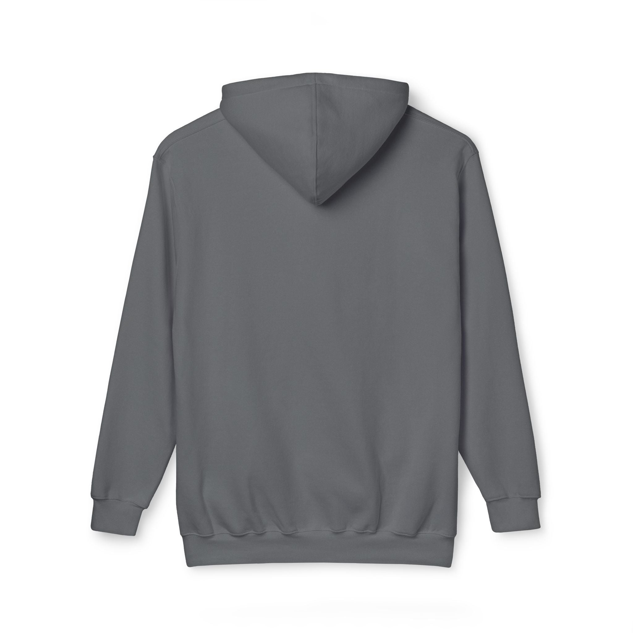 Classic White Hoodie — Made in USA Unisex Hooded Sweatshirt
