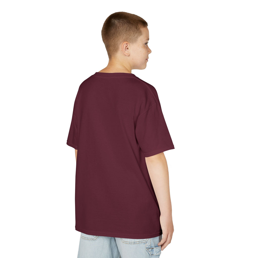Kids T-Shirt — Plain White Heavy Cotton Tee for Boys & Girls