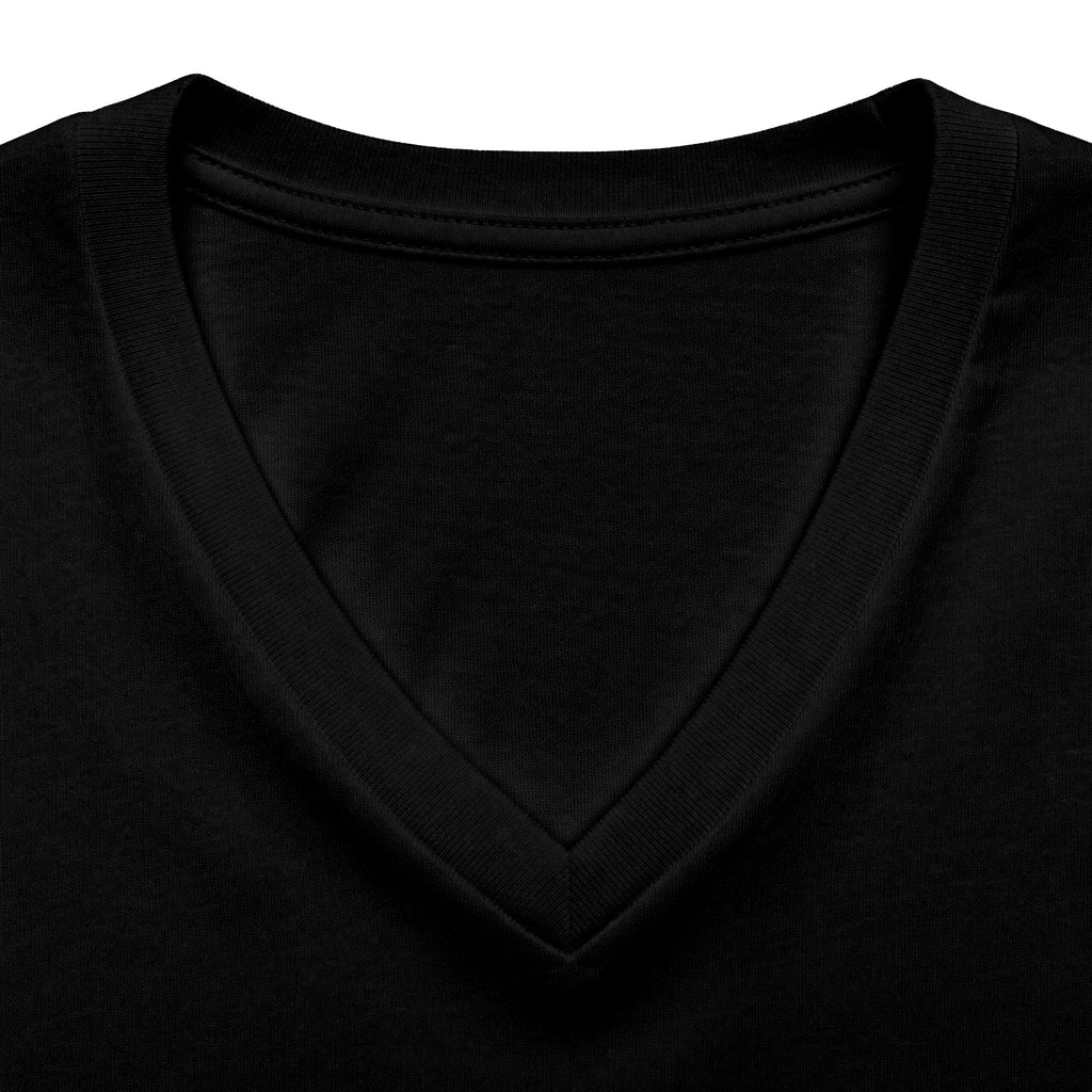 V-Neck Jersey Tee — Classic White Short Sleeve T-Shirt