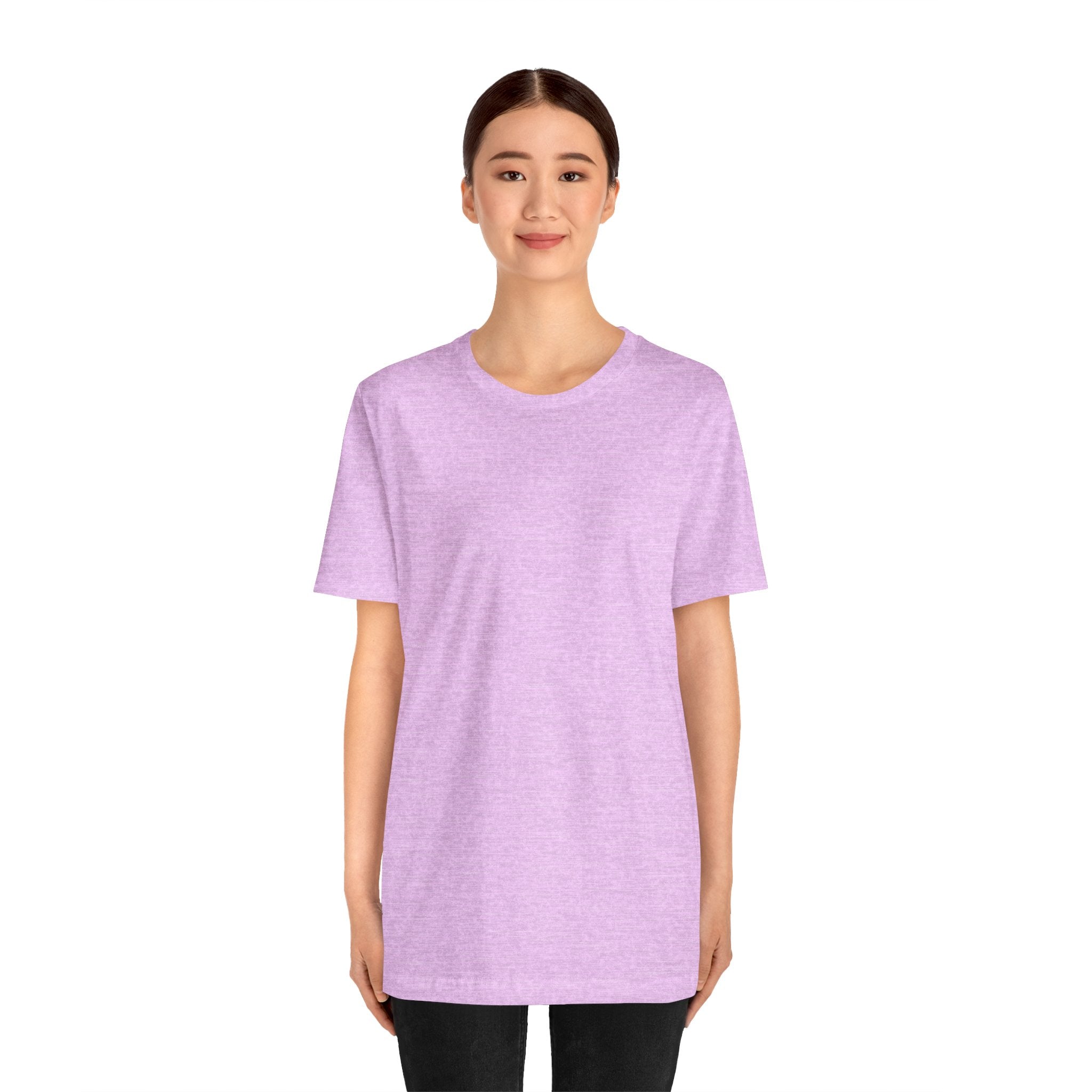 White Short Sleeve Tee — Minimal Classic Crewneck T-Shirt