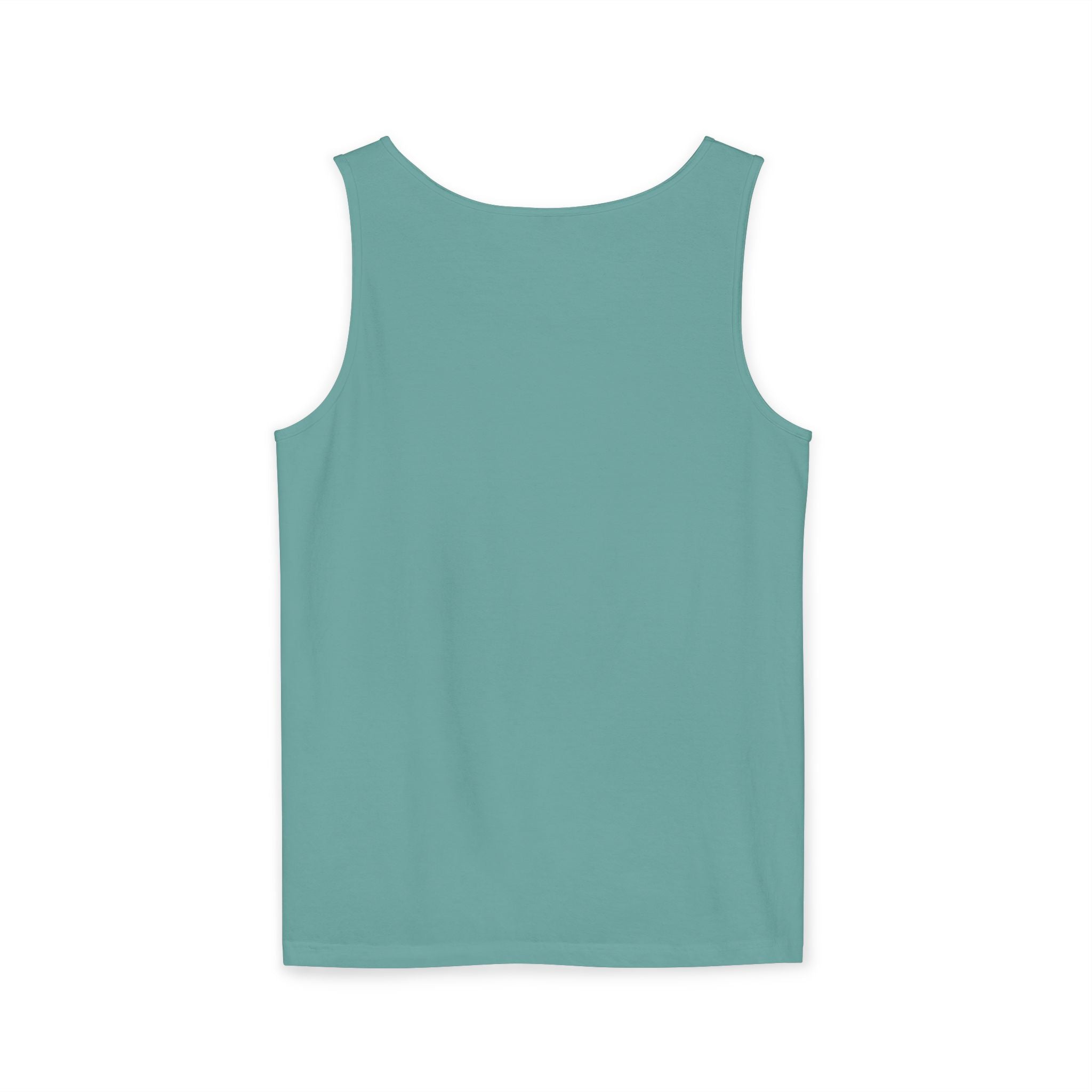 Plain White Tank Top — Lightweight Unisex Garment-Dyed Sleeveless Tee