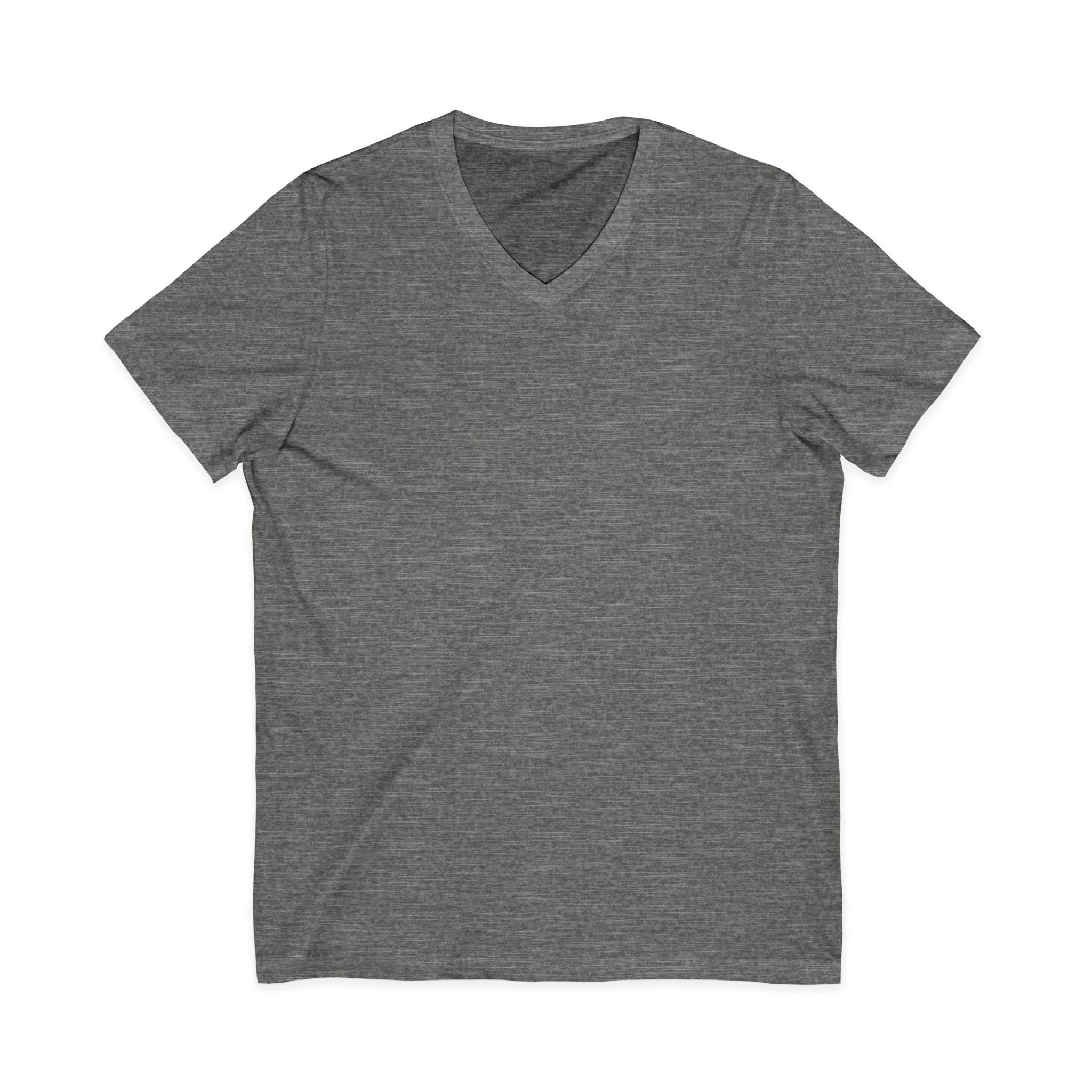V-Neck Jersey Tee — Classic White Short Sleeve T-Shirt