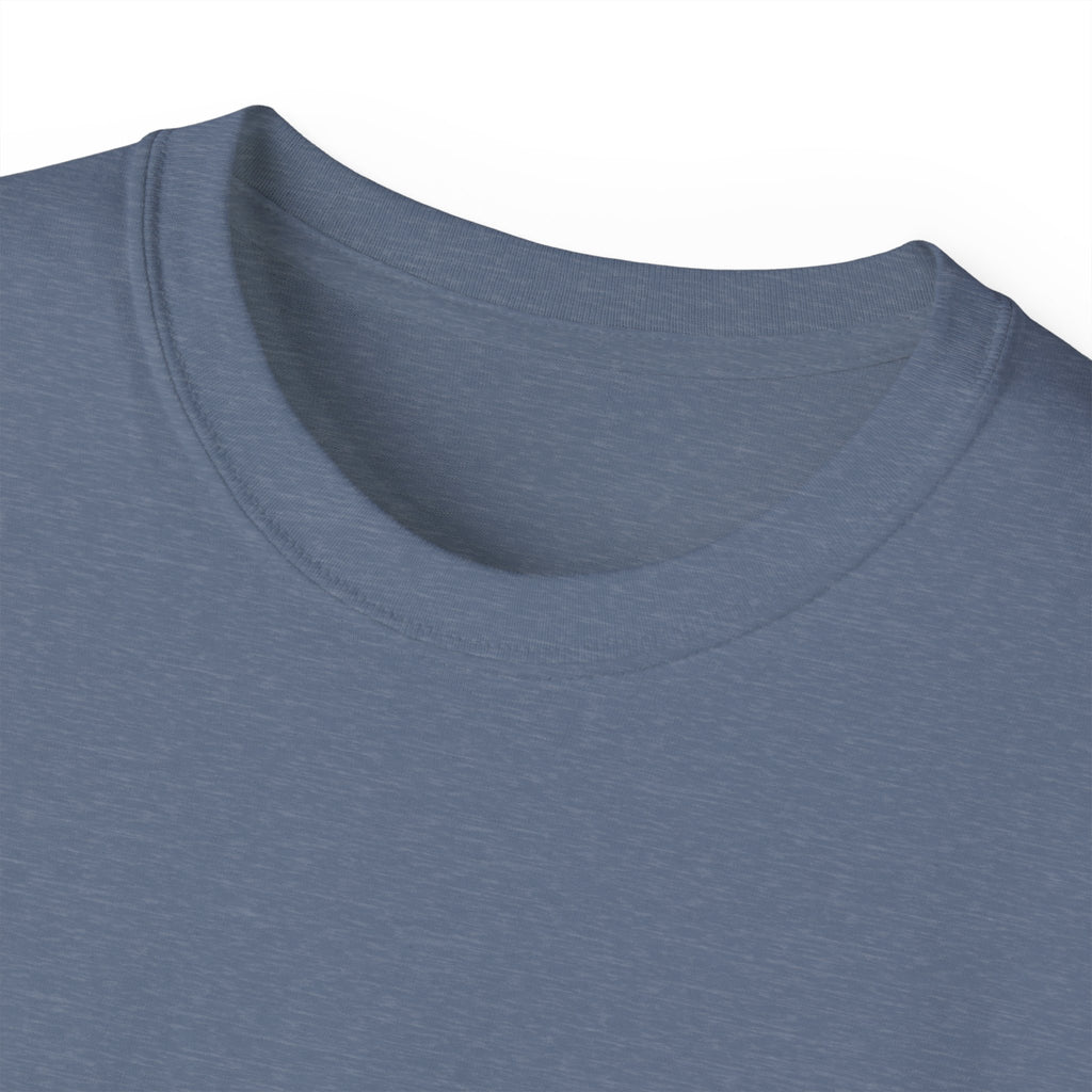 Classic White Cotton Tee - Plain Crewneck Shirt