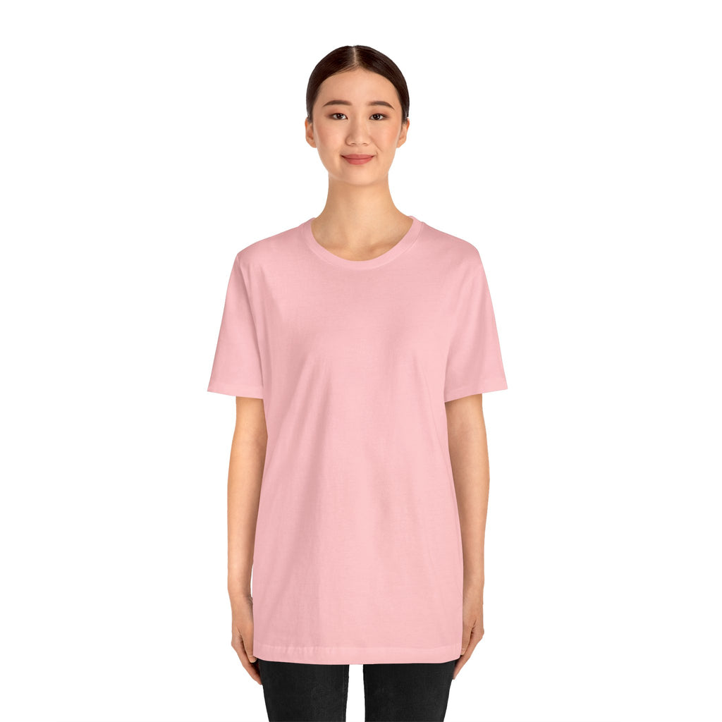 White Short Sleeve Tee — Minimal Classic Crewneck T-Shirt