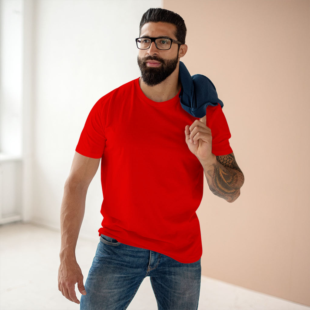 Classic White Tee — Adult Staple Crewneck T-Shirt