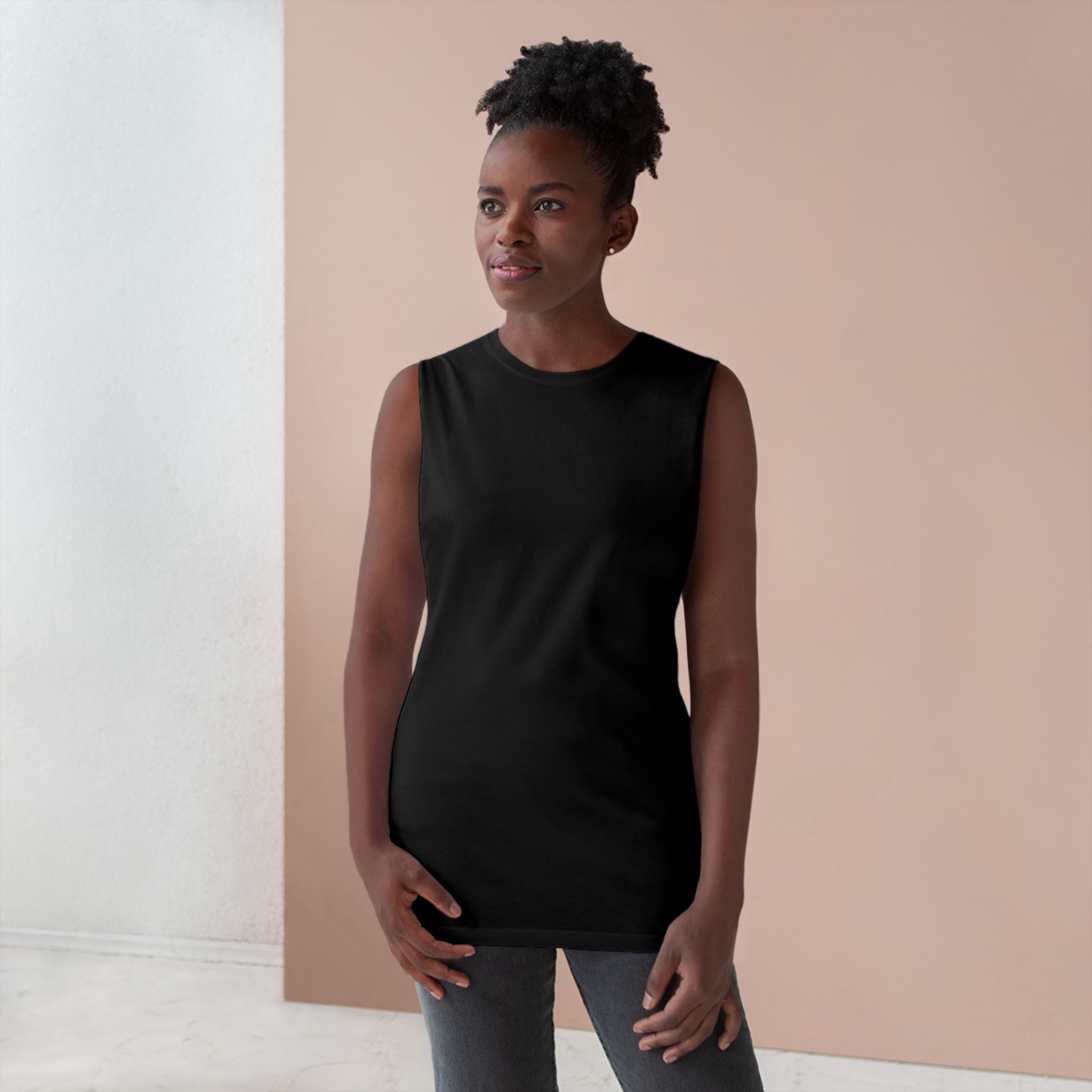 Barnard Tank Top — Classic Sleeveless White Tank