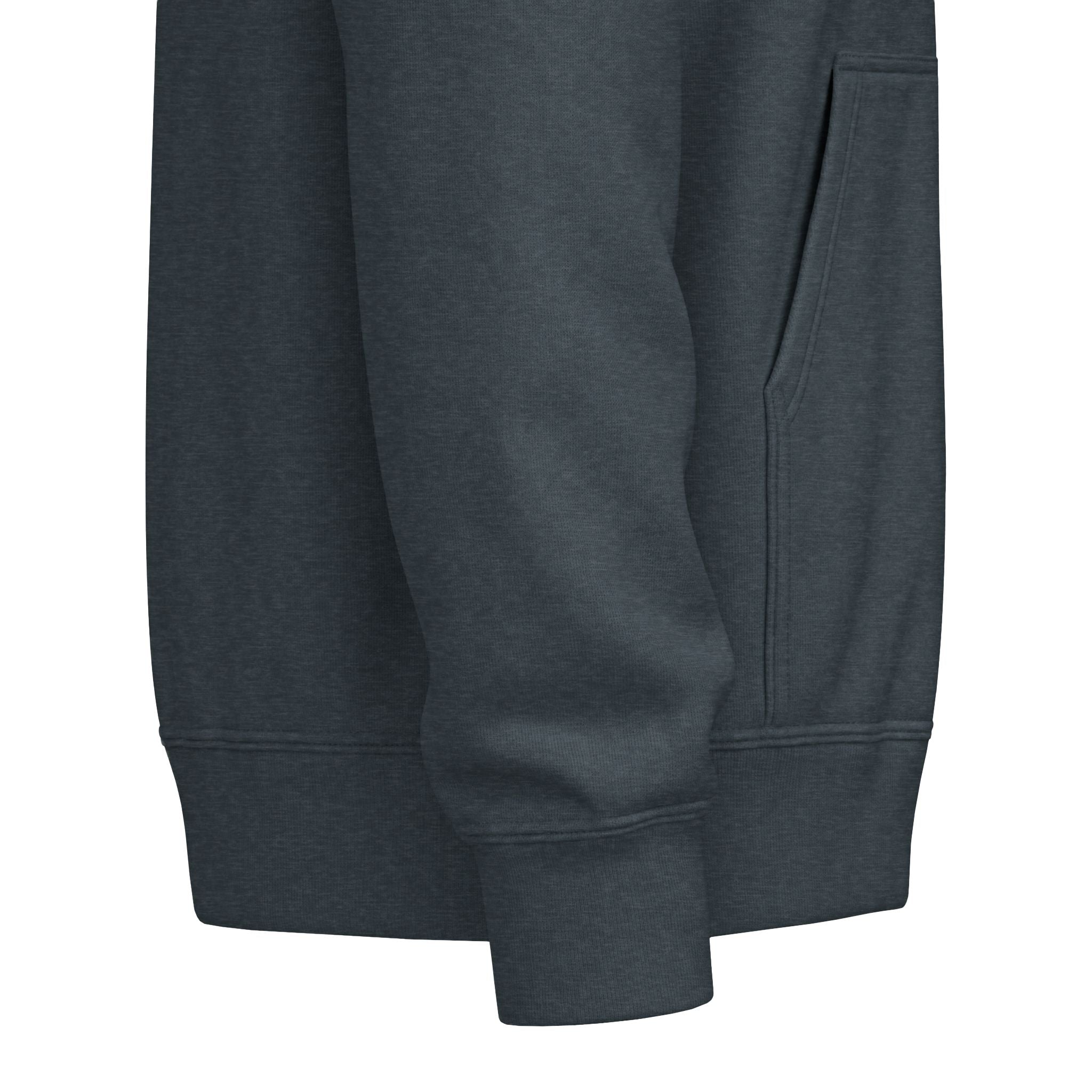 Classic White Fleece Hoodie – Soft Midweight Pullover
