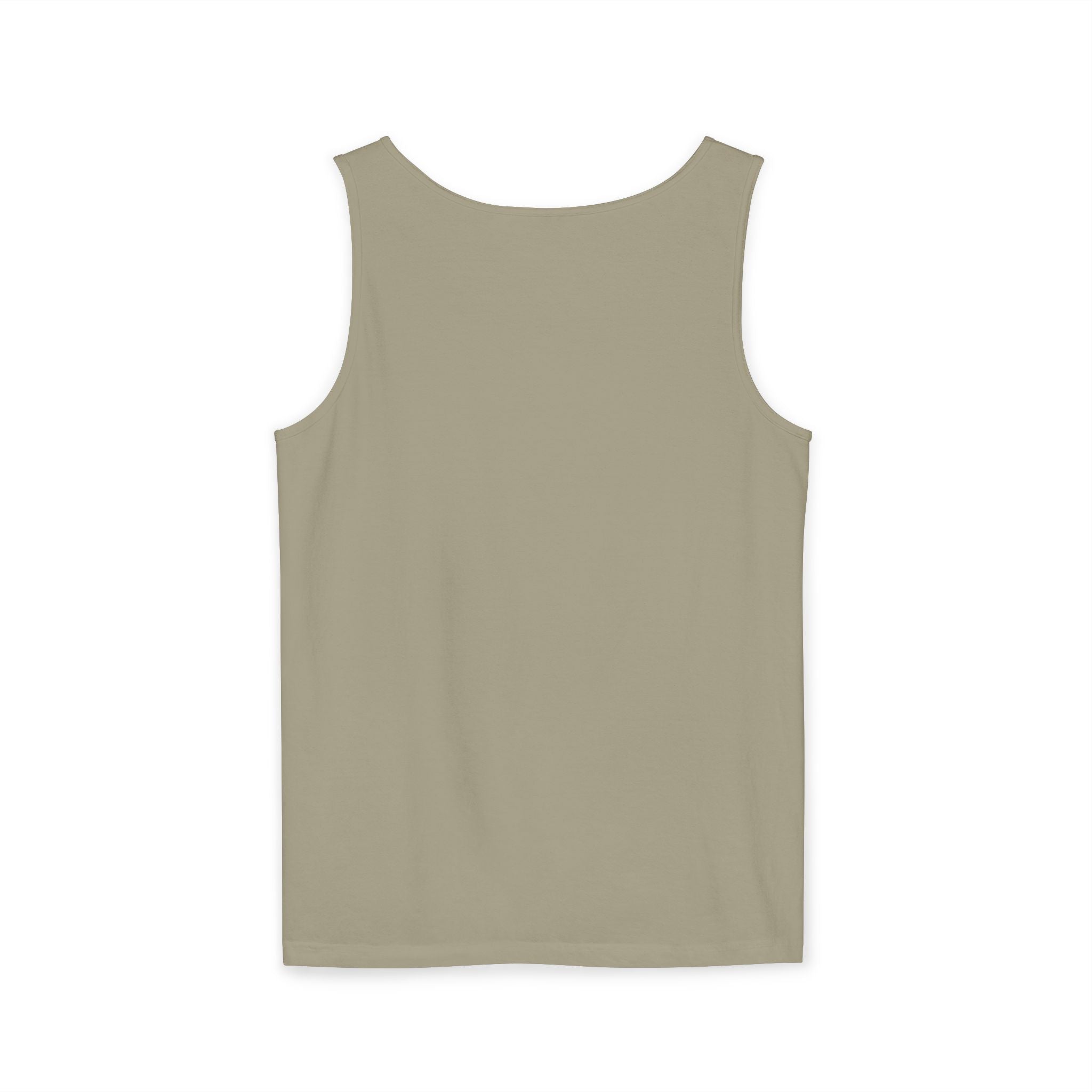 Classic White Tank Top — Everyday Garment-Dyed Casual Tank