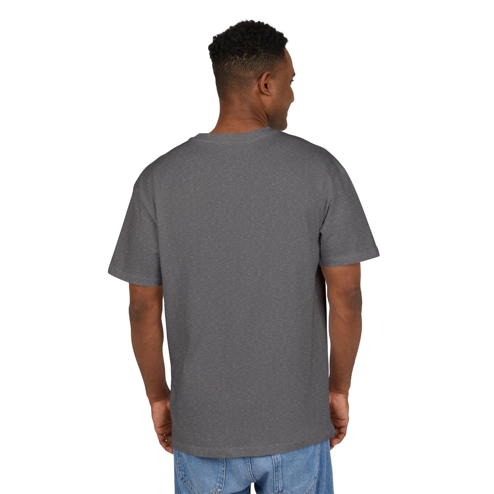Oversized White Tee — Minimal Blank Heavy Cotton Oversize Shirt