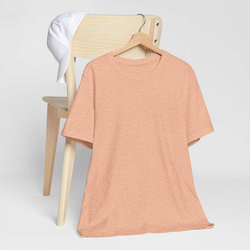 White Short Sleeve Tee — Minimal Classic Crewneck T-Shirt