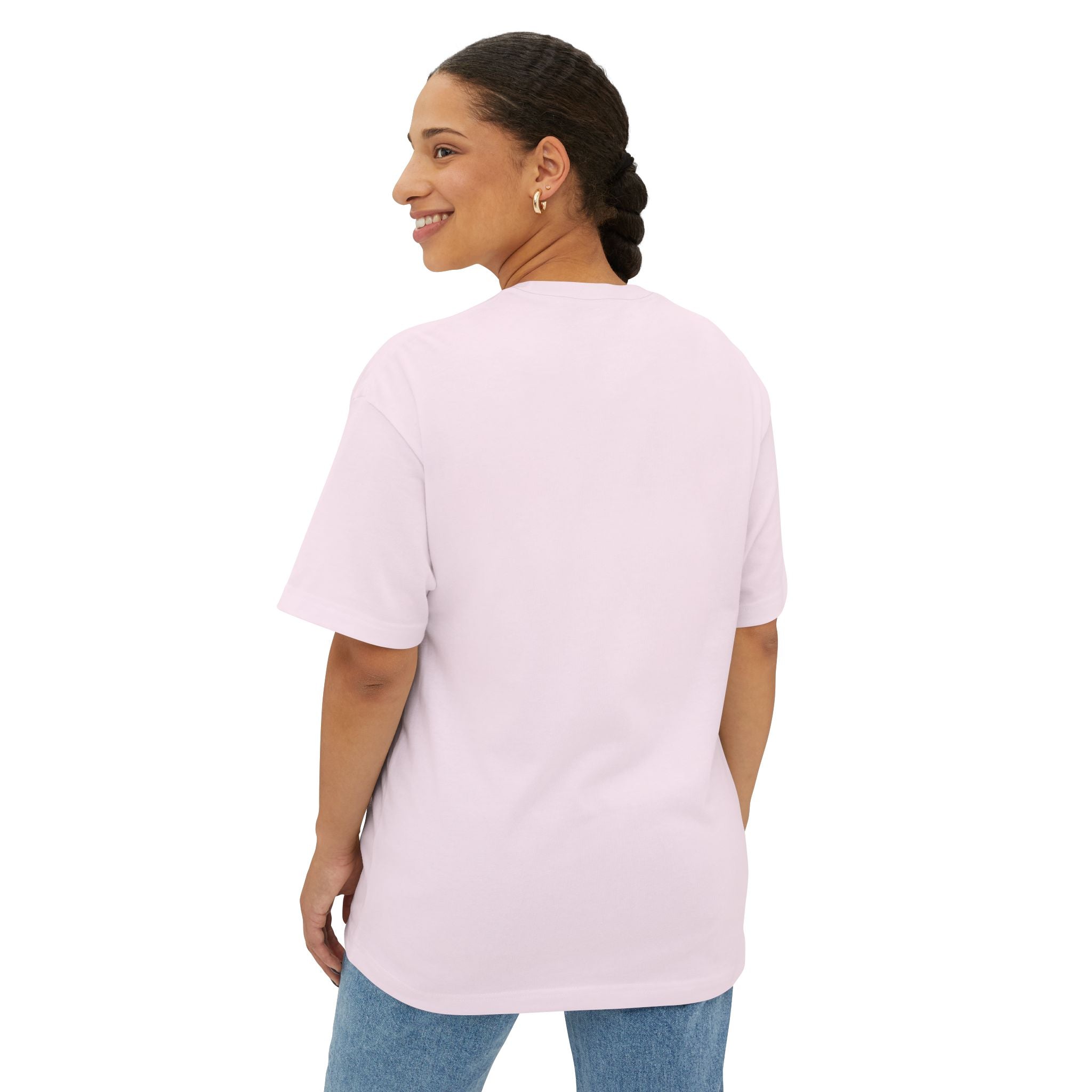 Oversized Boxy Tee — Minimal White Crewneck T-Shirt