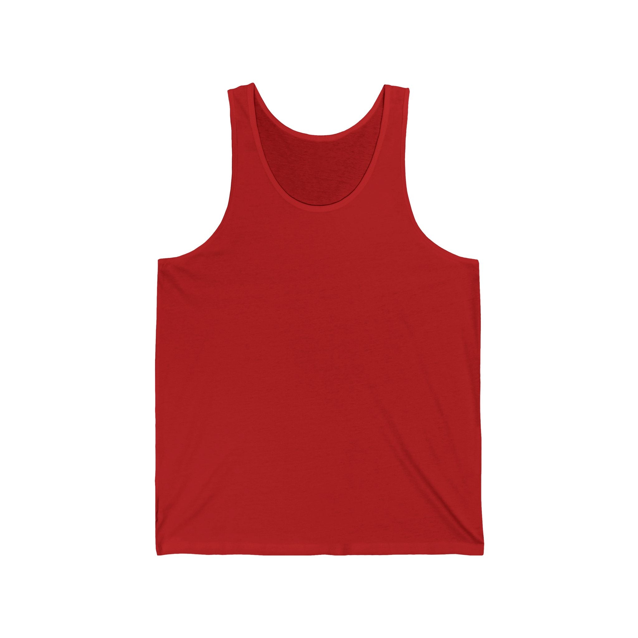 Classic White Tank Top — Lightweight Unisex Jersey Tank