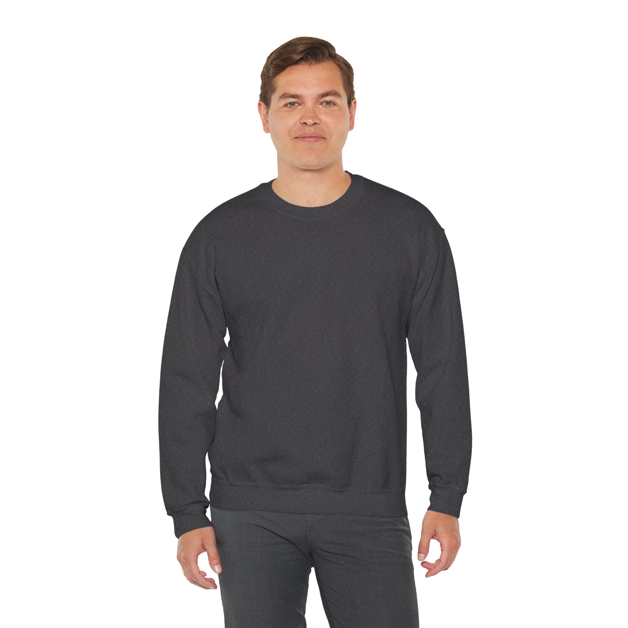 Classic White Crewneck Sweatshirt