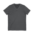 V-Neck Jersey Tee — Classic White Short Sleeve T-Shirt