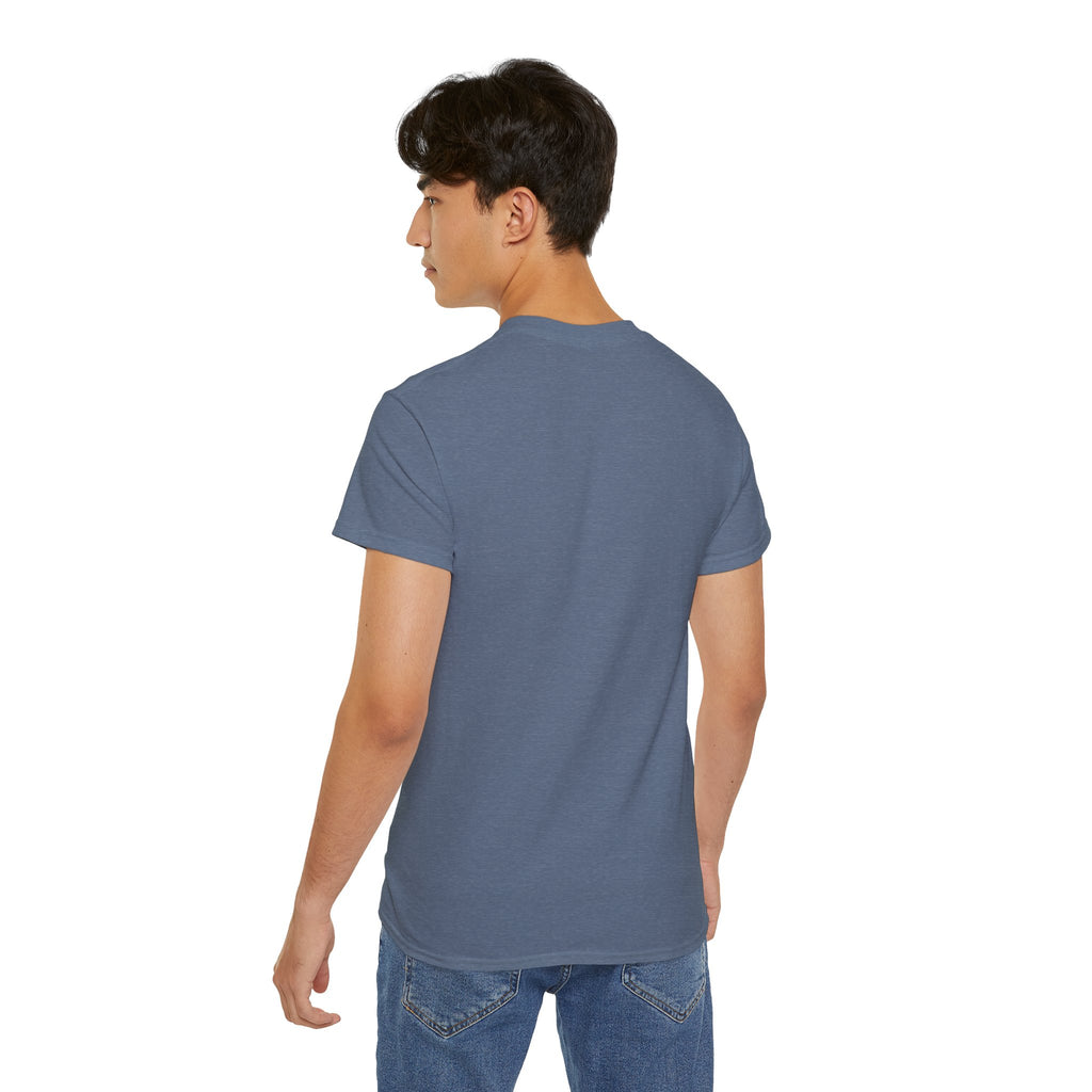 Classic White Cotton Tee - Plain Crewneck Shirt